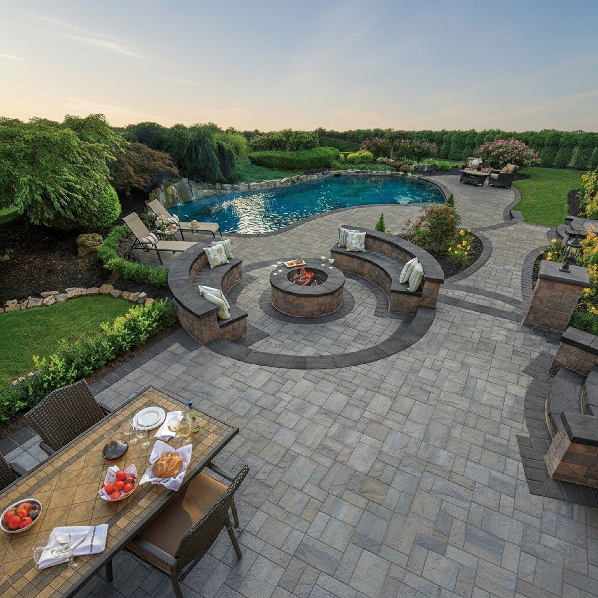 Sherwood Ledgestone 3-Pc. Design Kit - Lifestyle 1