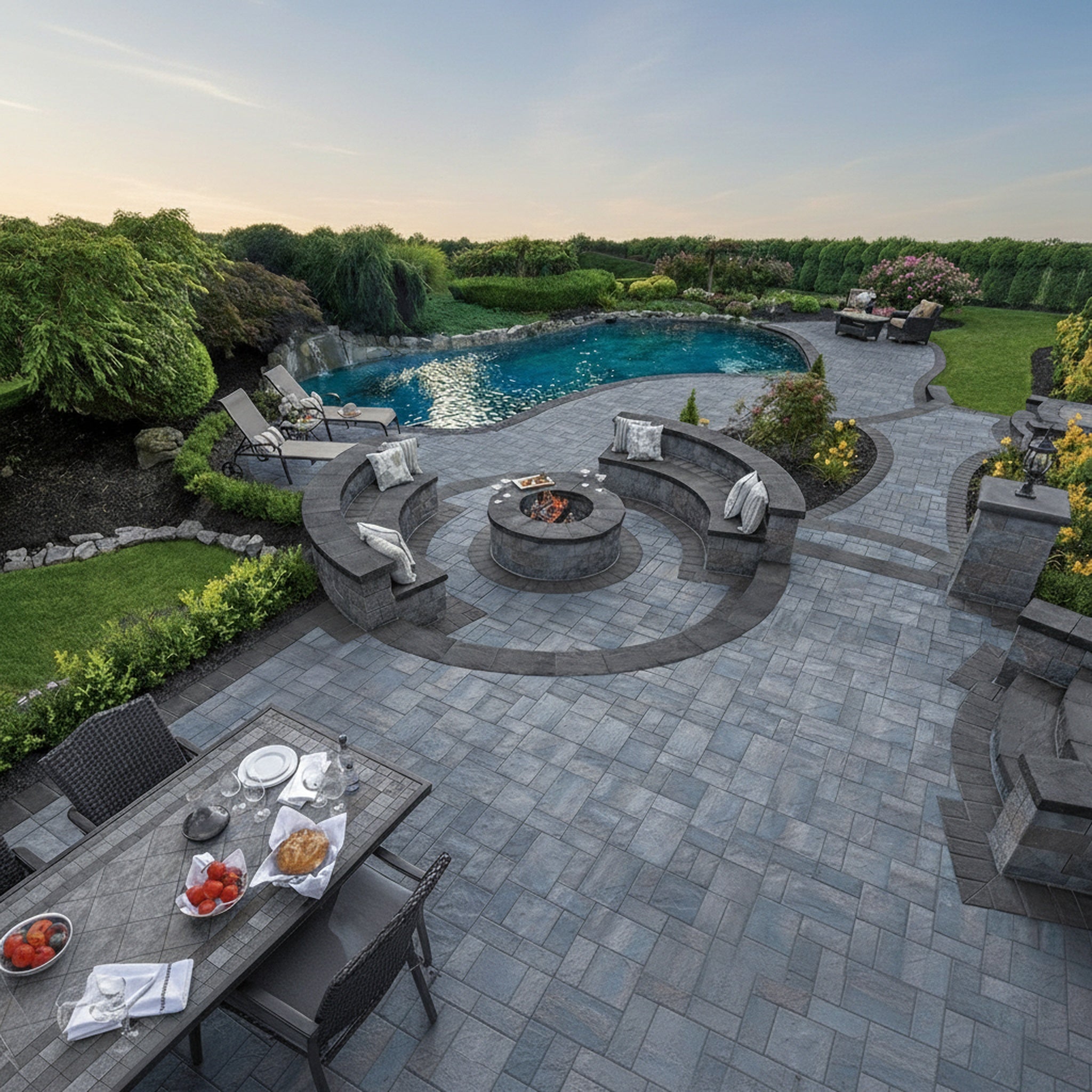 Sherwood Ledgestone 3-Pc. Design Kit - Lifestyle 1