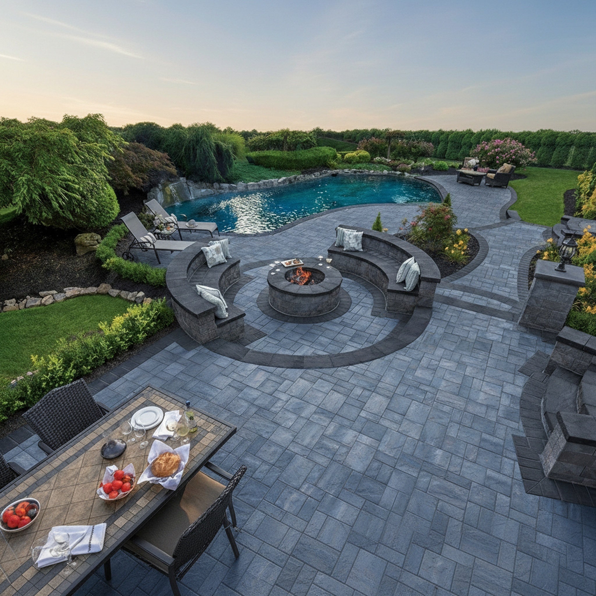 Sherwood Ledgestone 3-Pc. Design Kit - Lifestyle 1