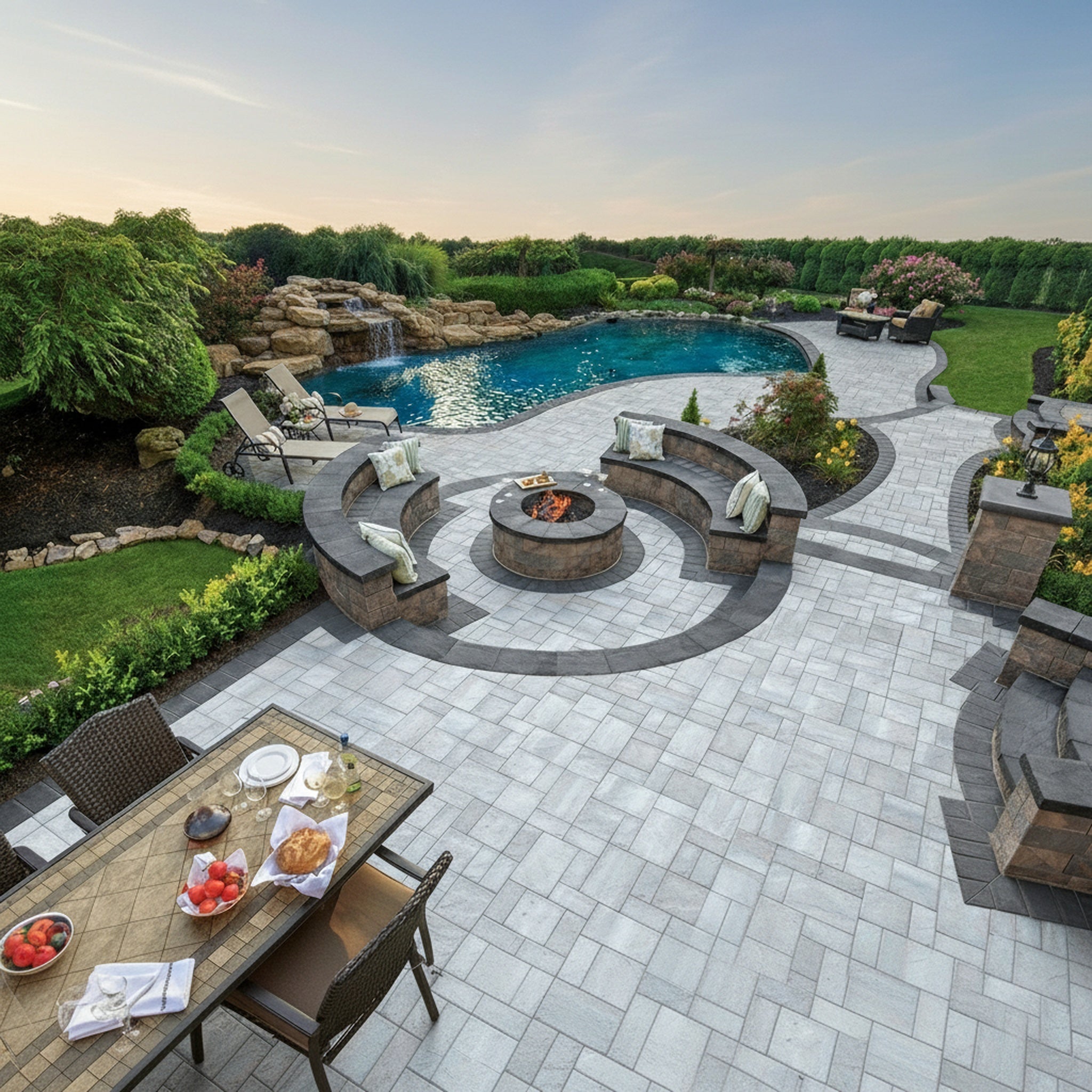 Sherwood Ledgestone 3-Pc. Design Kit - Lifestyle 1