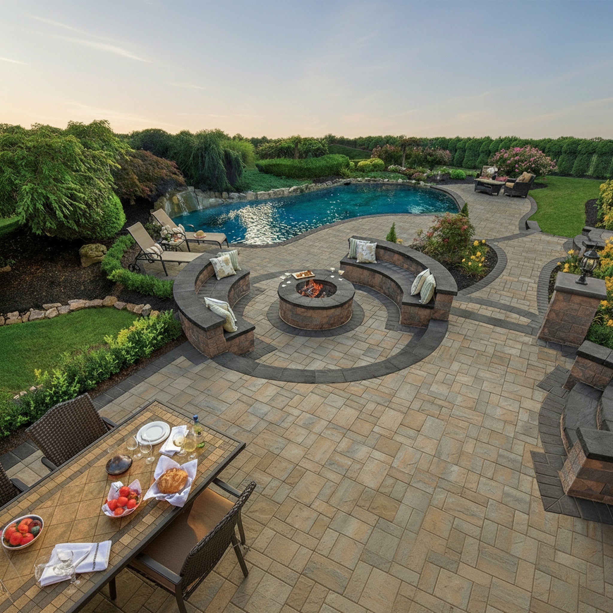 Sherwood Ledgestone 3-Pc. Design Kit - Lifestyle 1
