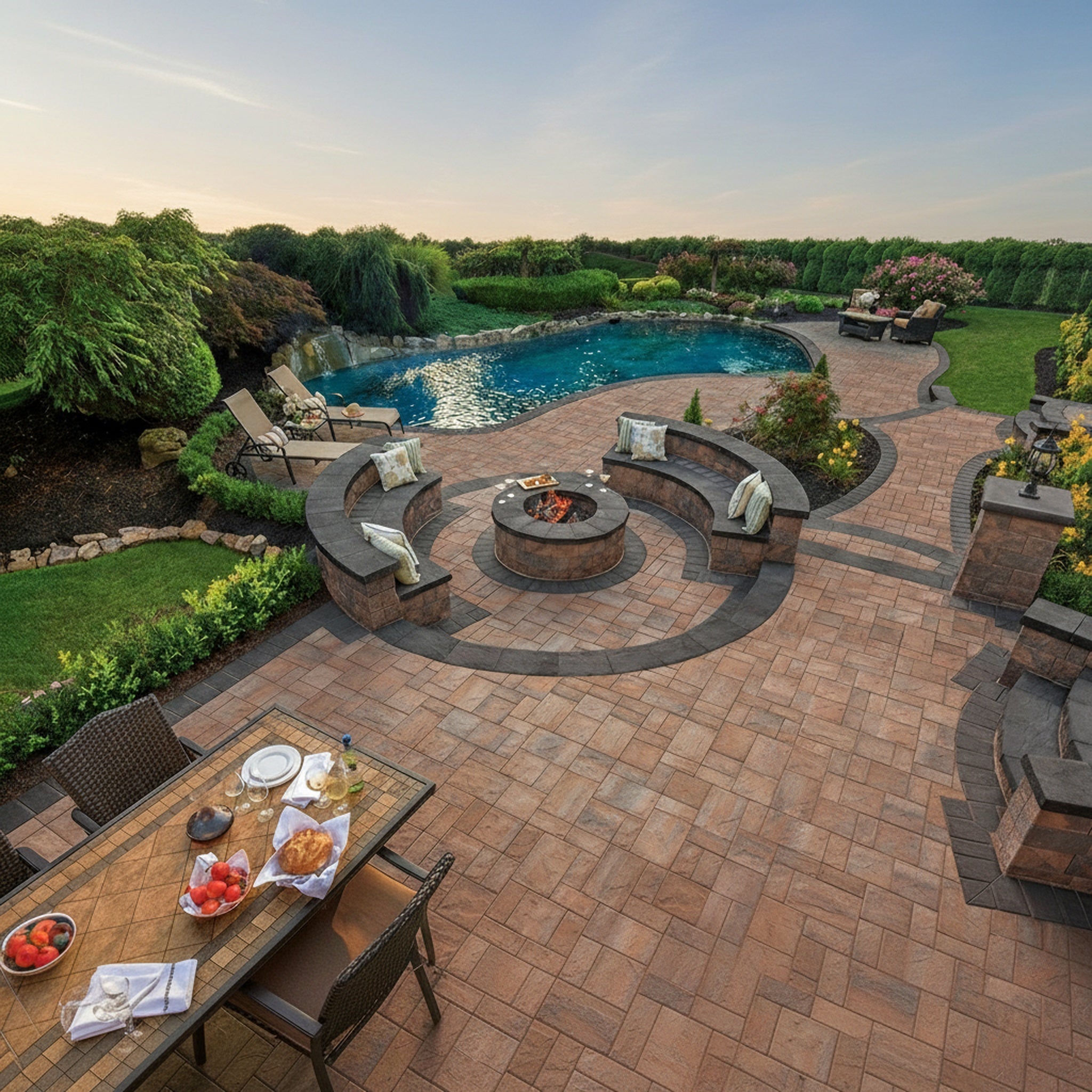 Sherwood Ledgestone 3-Pc. Design Kit - Lifestyle 1