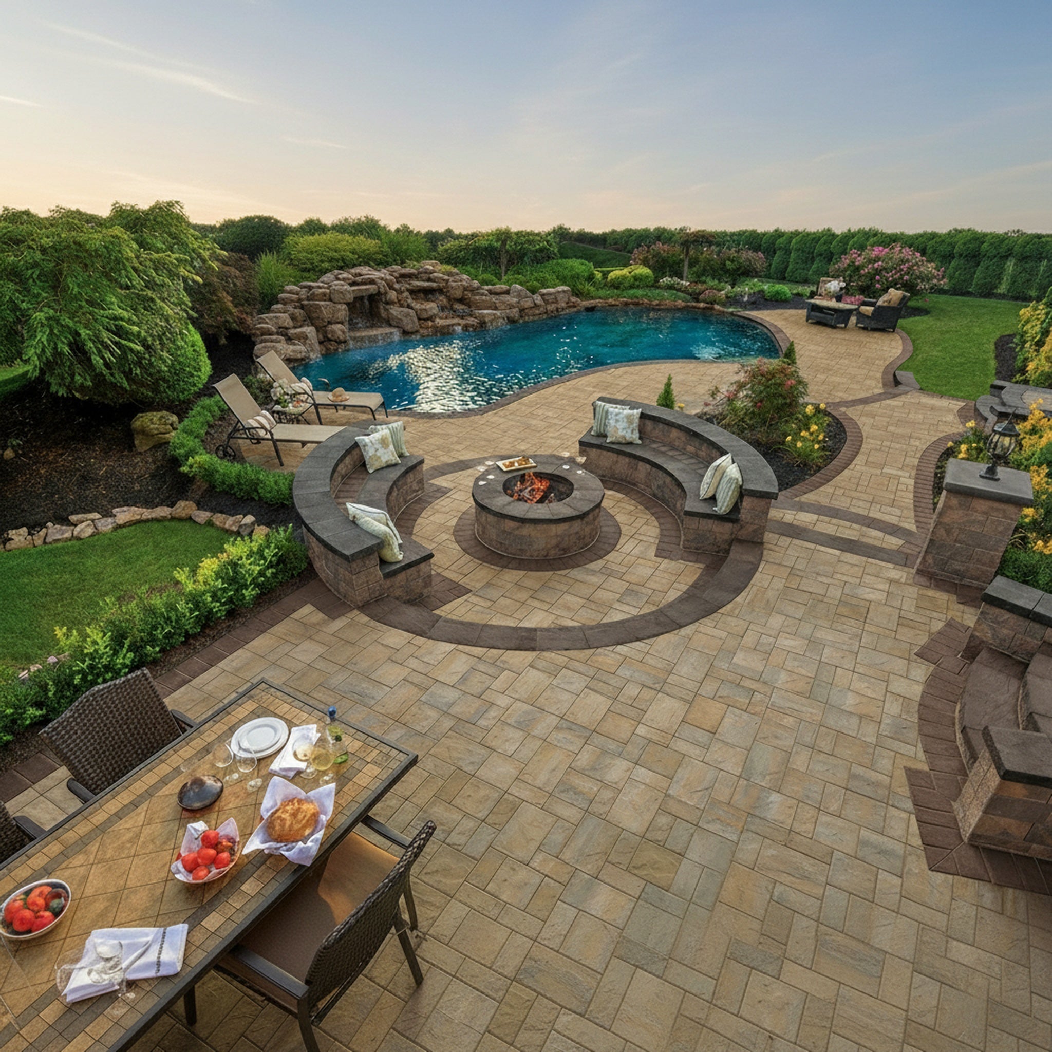 Sherwood Ledgestone 3-Pc. Design Kit - Lifestyle 1