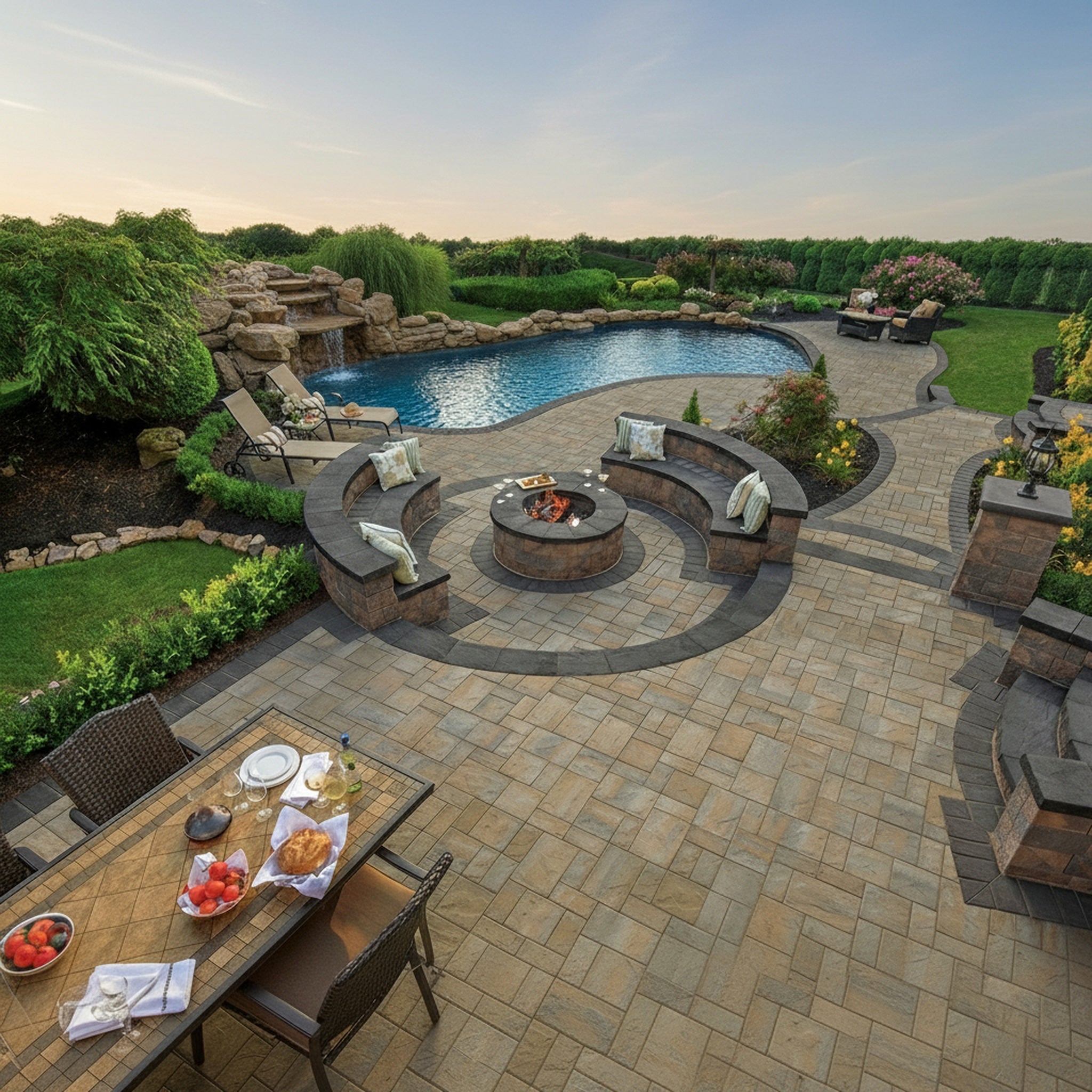 Sherwood Ledgestone 3-Pc. Design Kit - Lifestyle 1