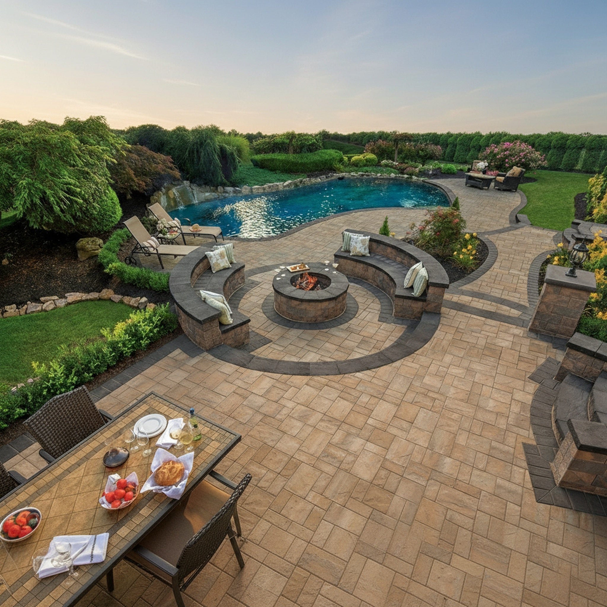 Sherwood Ledgestone 3-Pc. Design Kit - Lifestyle 1