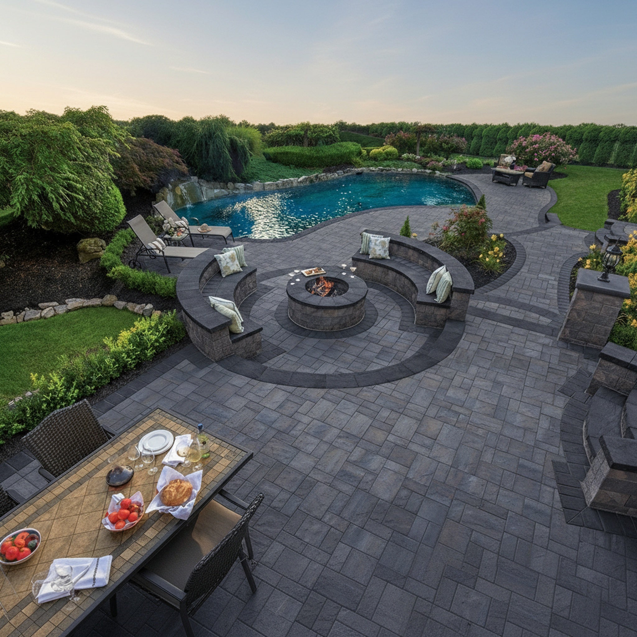 Sherwood Ledgestone 3-Pc. Design Kit - Lifestyle 1