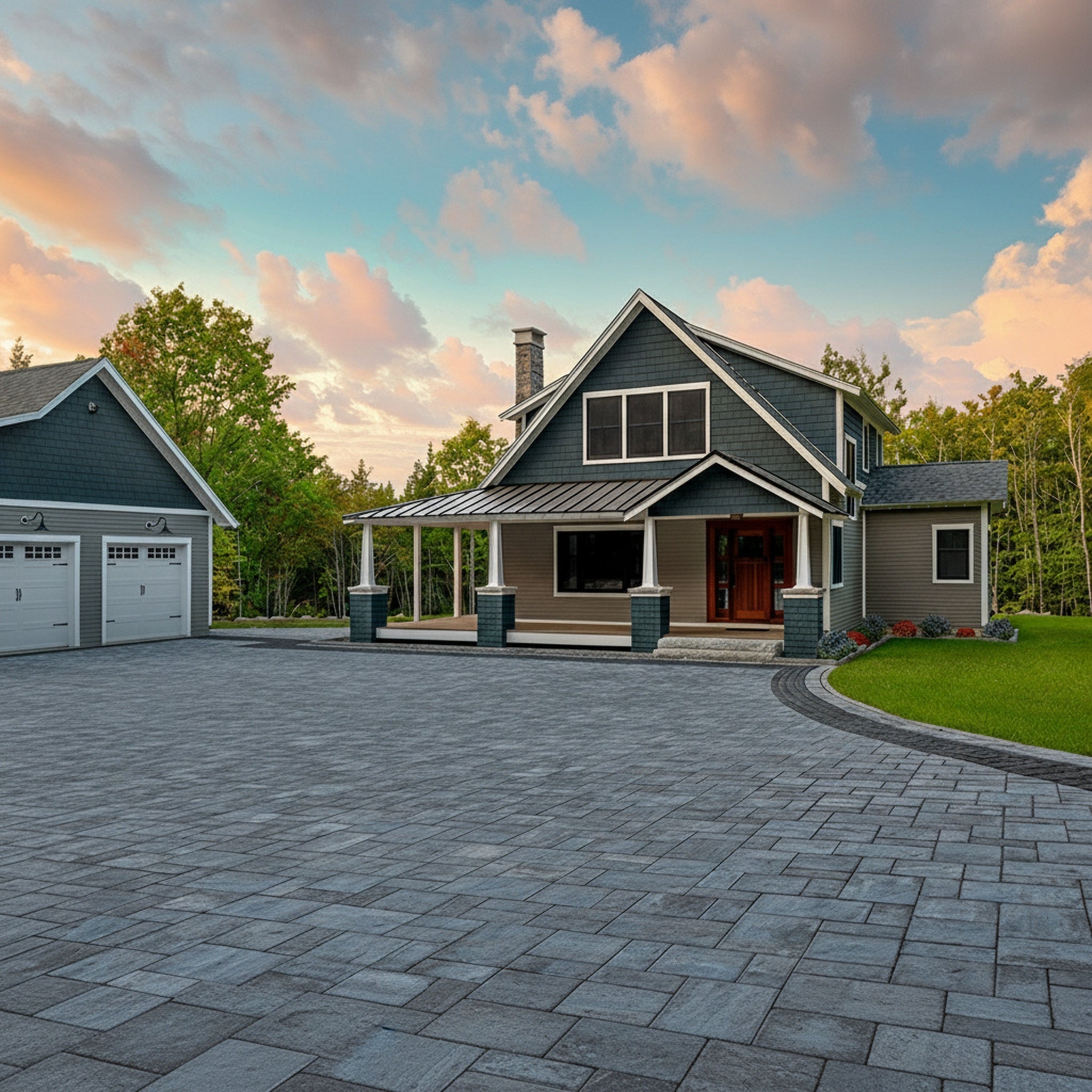 Sherwood Ledgestone 3-Pc. Design Kit - Lifestyle 2