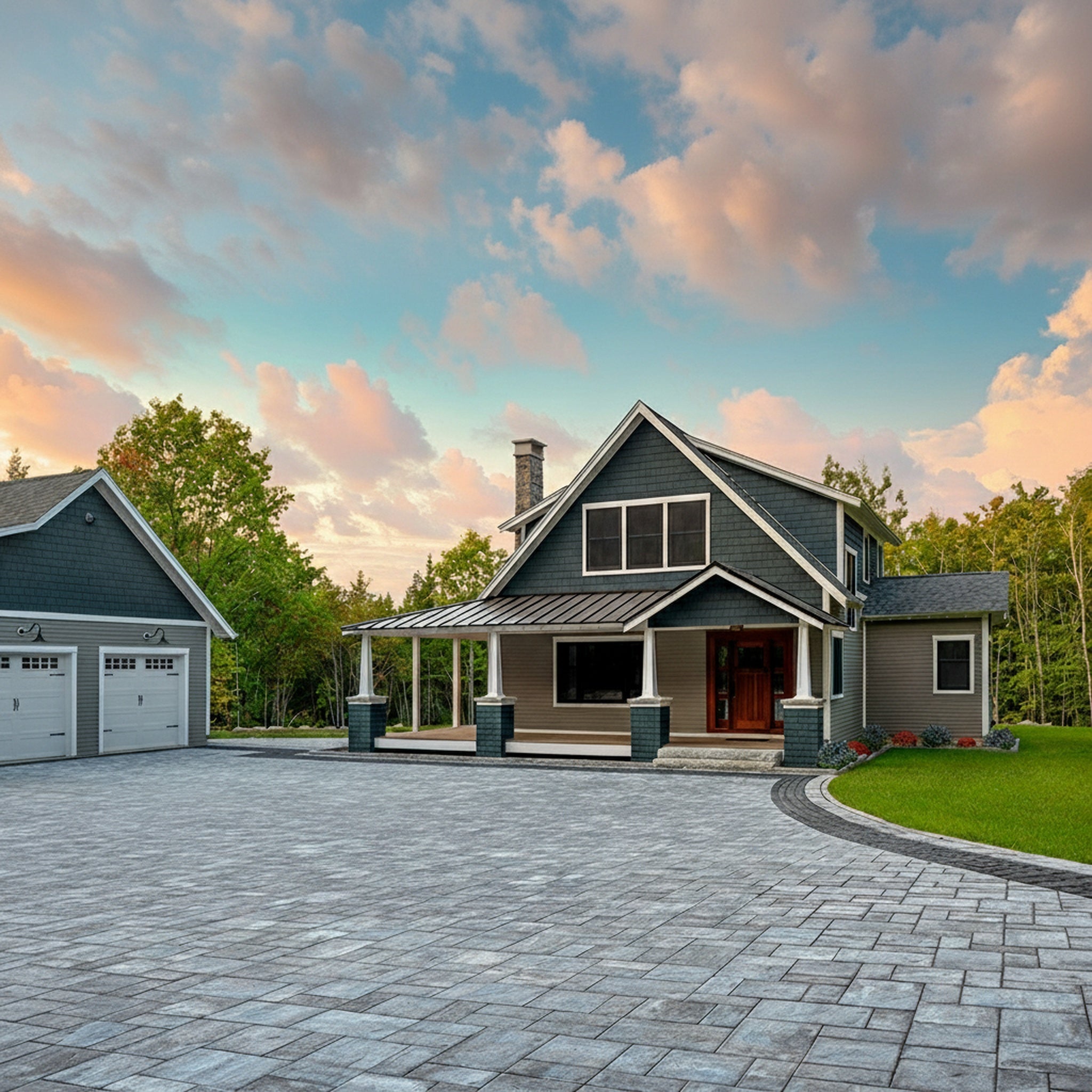Sherwood Ledgestone 3-Pc. Design Kit - Lifestyle 2