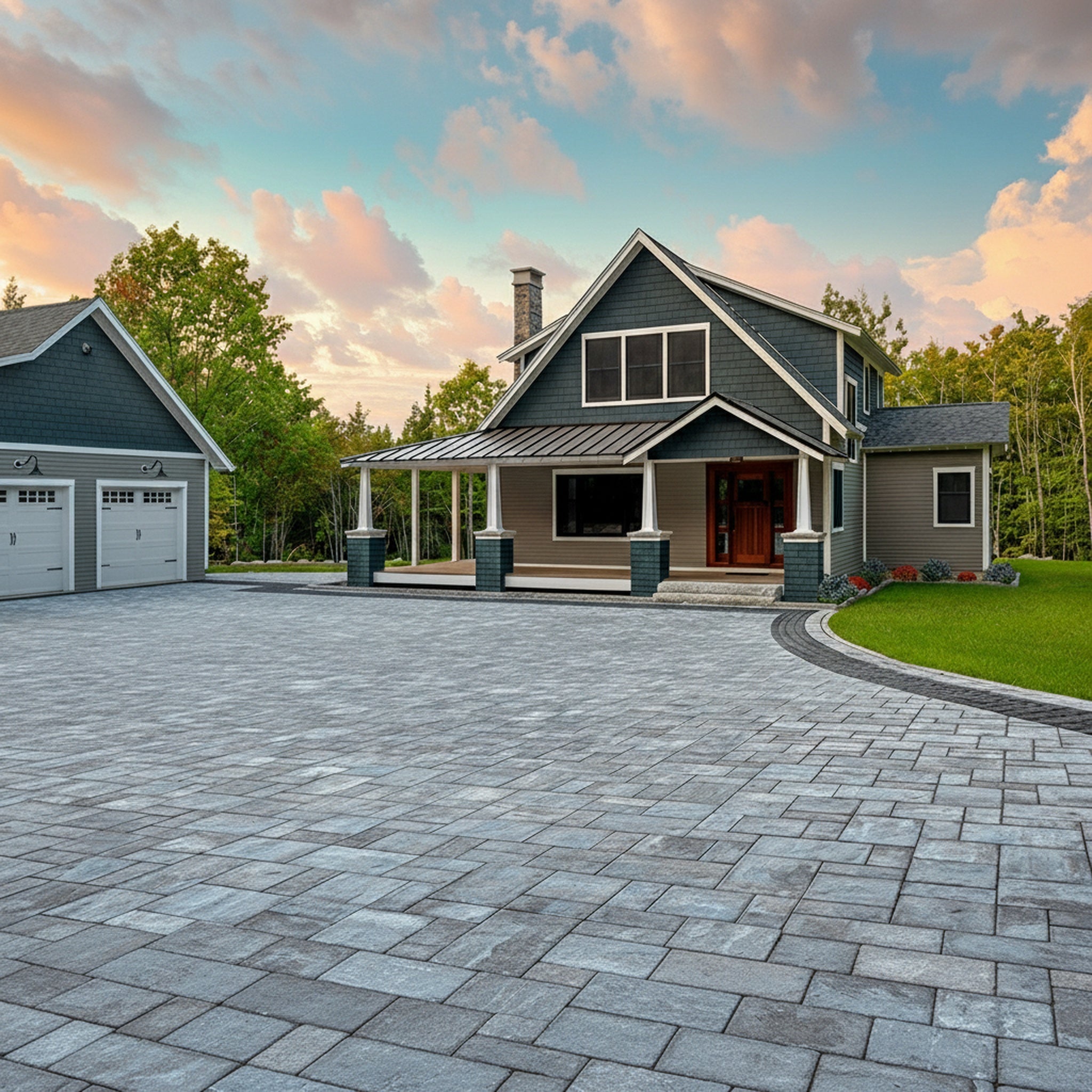 Sherwood Ledgestone 3-Pc. Design Kit - Lifestyle 2