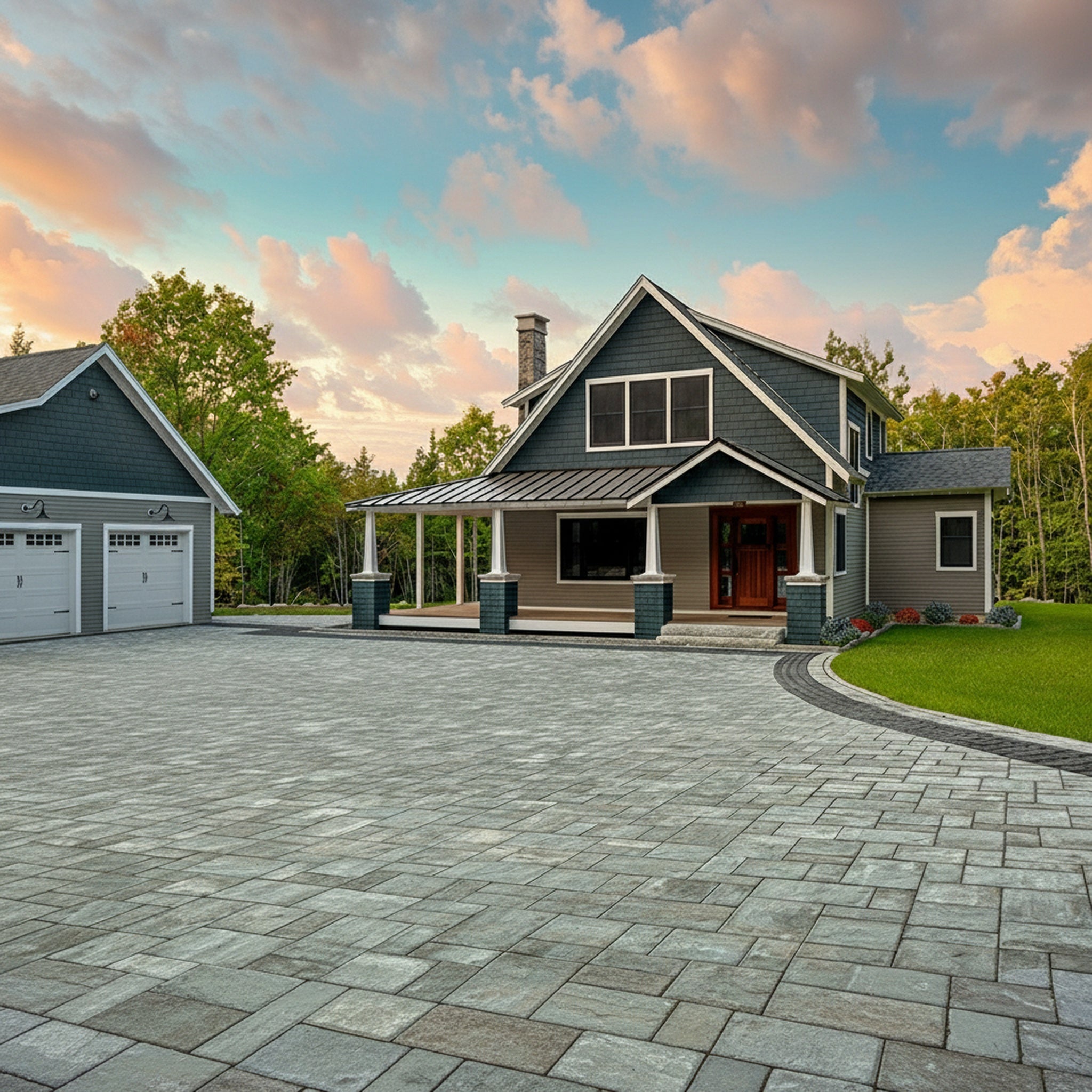 Sherwood Ledgestone 3-Pc. Design Kit - Lifestyle 2