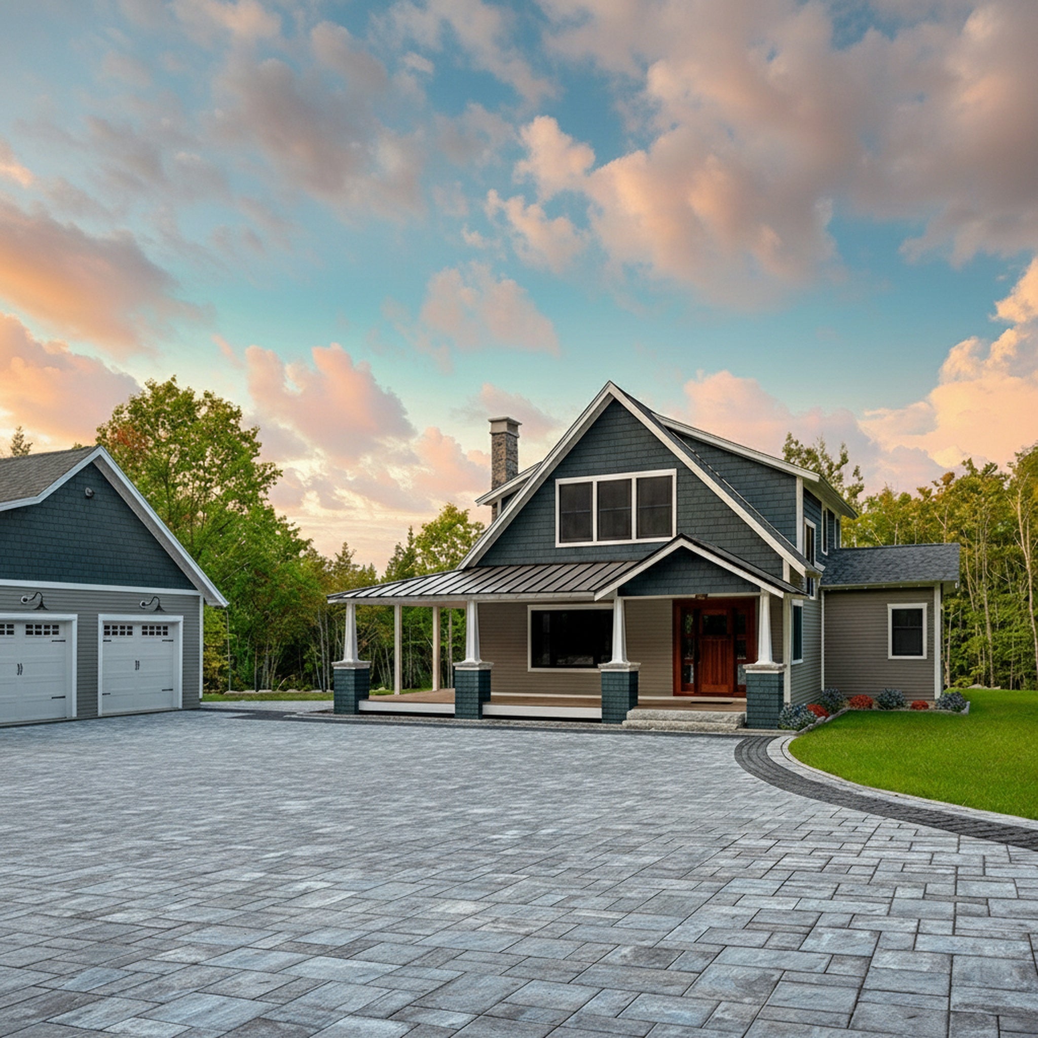Sherwood Ledgestone 3-Pc. Design Kit - Lifestyle 2