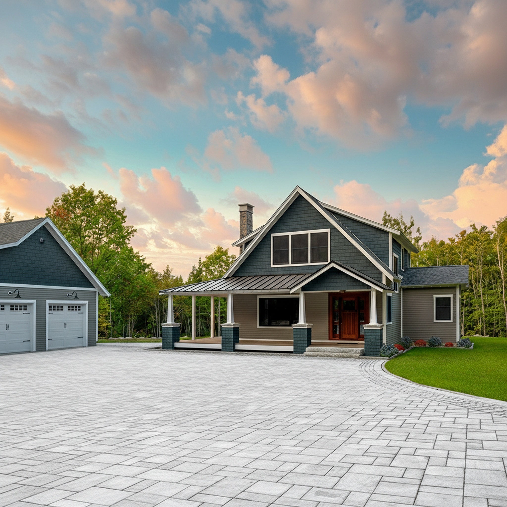 Sherwood Ledgestone 3-Pc. Design Kit - Lifestyle 2