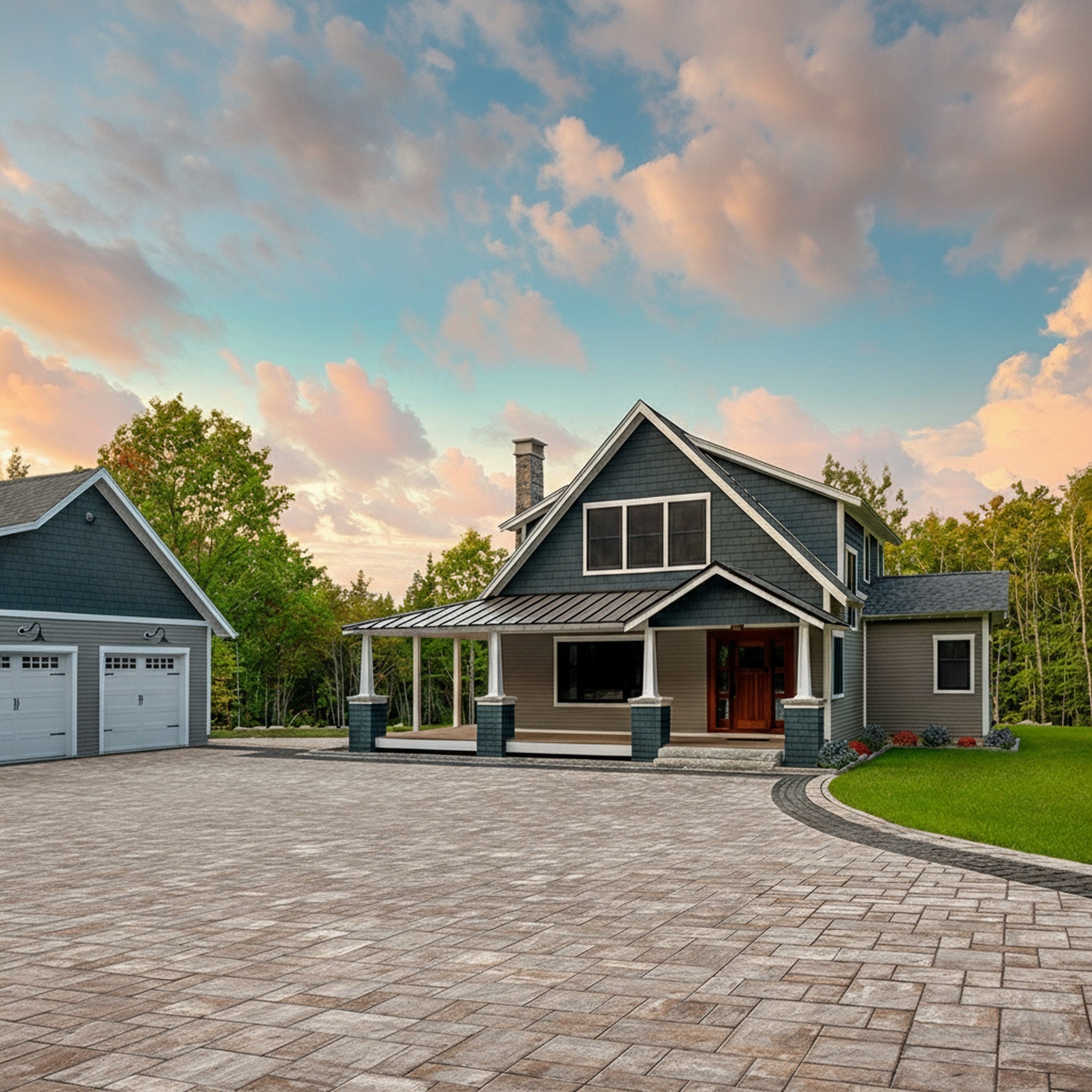 Sherwood Ledgestone 3-Pc. Design Kit - Lifestyle 2