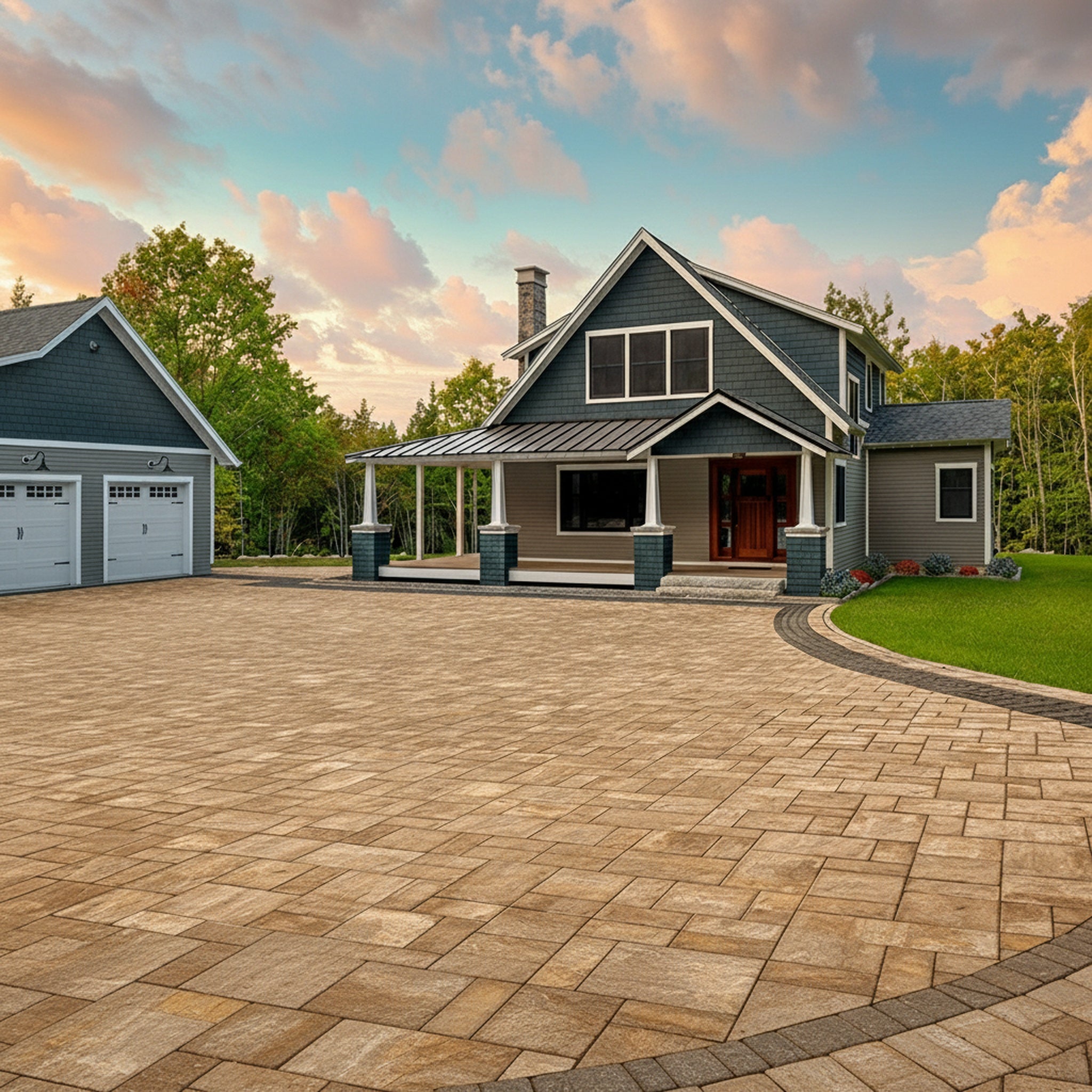 Sherwood Ledgestone 3-Pc. Design Kit - Lifestyle 2