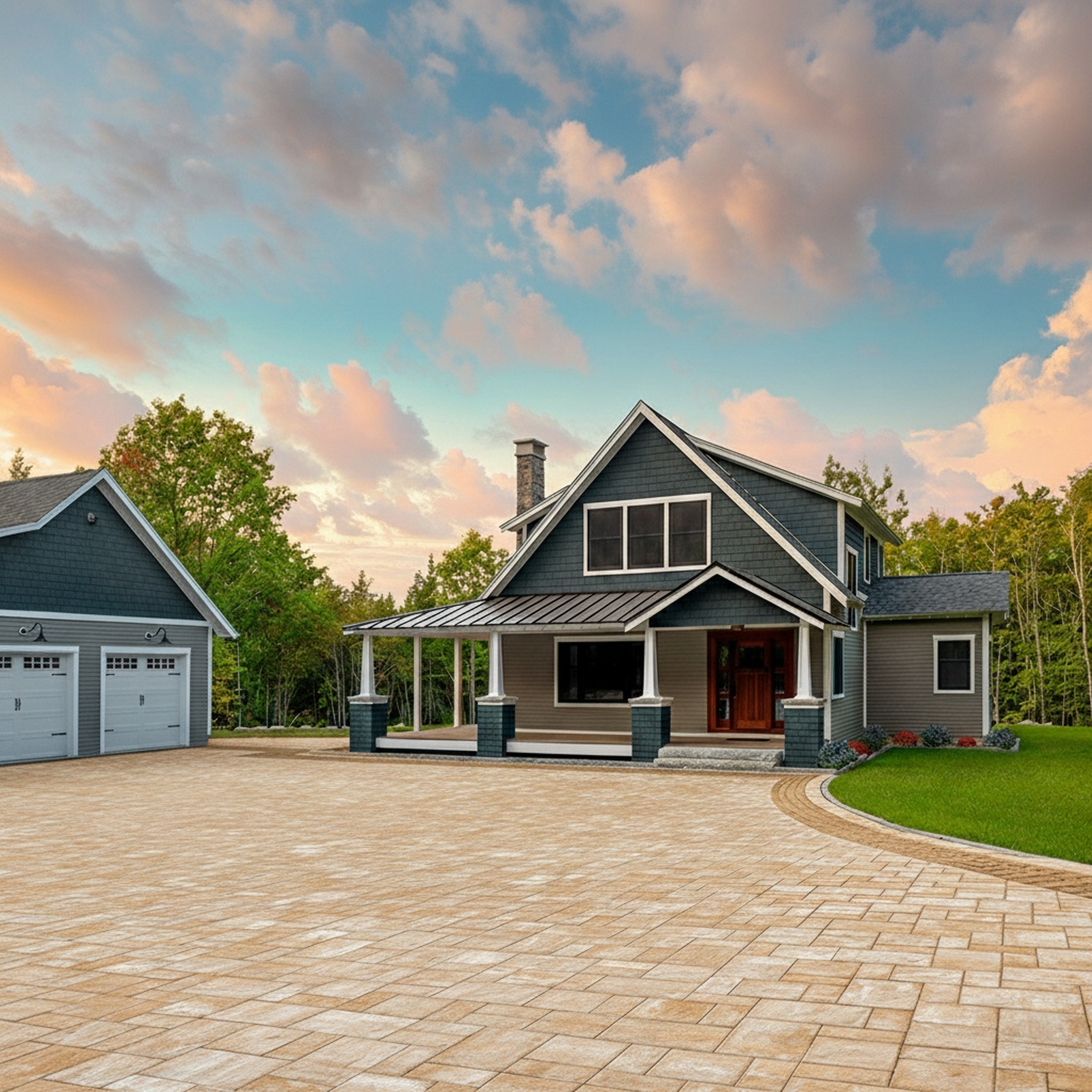 Sherwood Ledgestone 3-Pc. Design Kit - Lifestyle 2