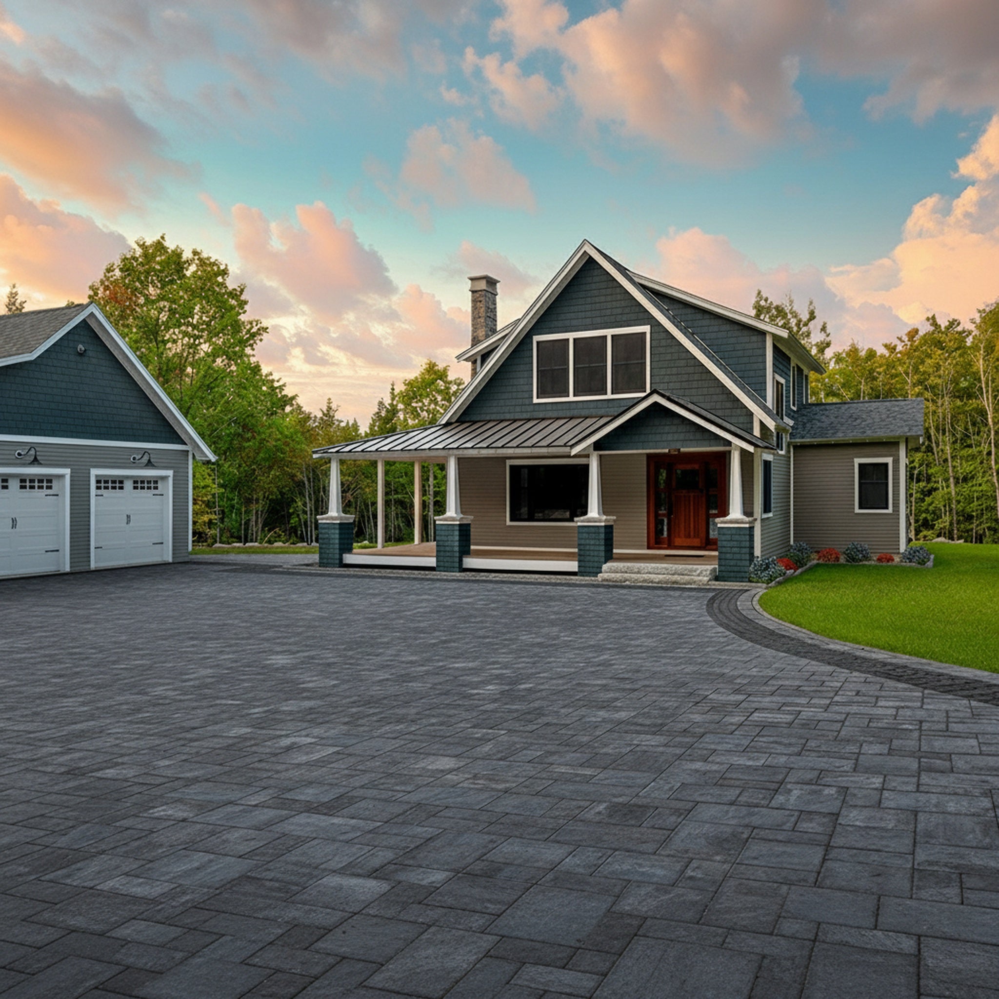 Sherwood Ledgestone 3-Pc. Design Kit - Lifestyle 2