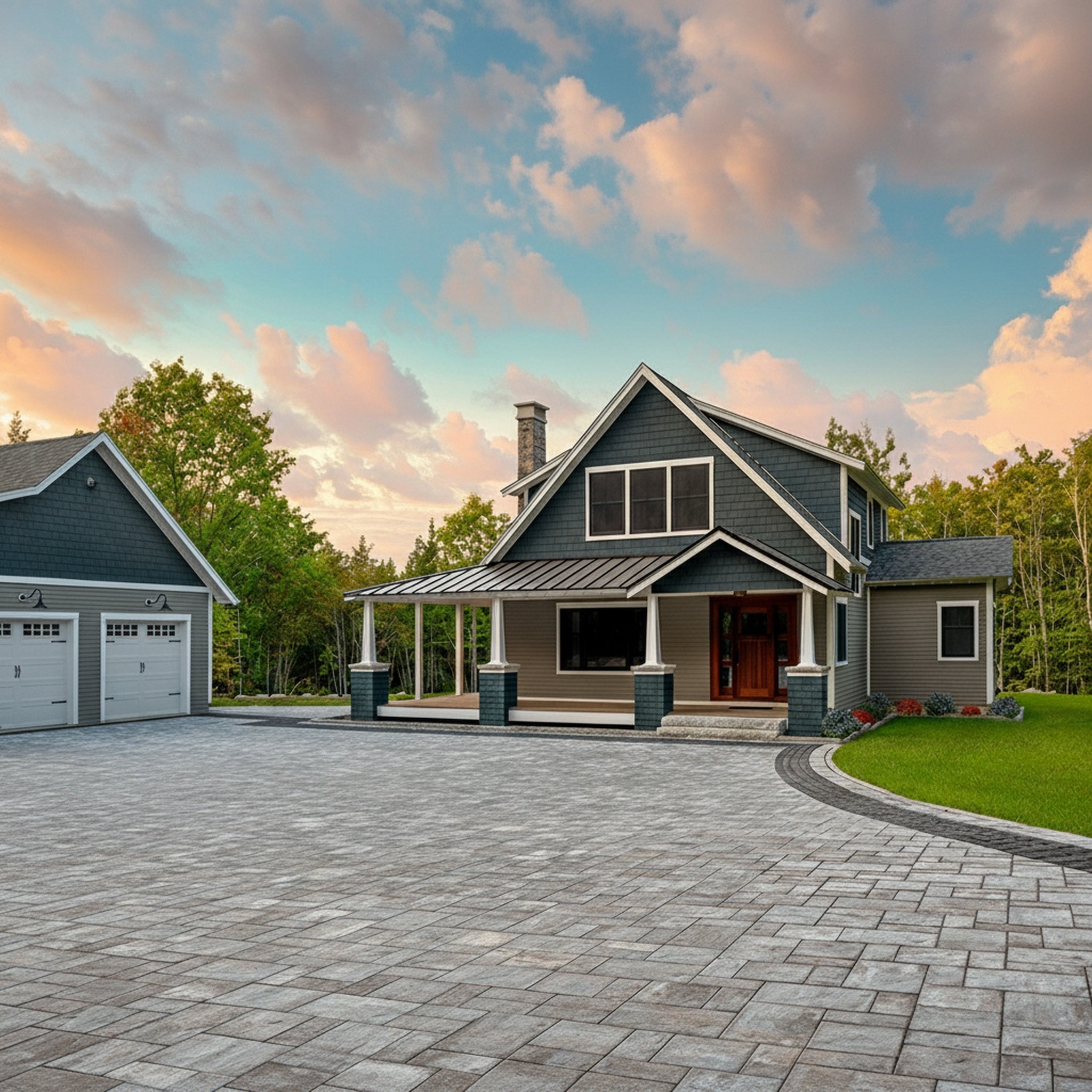Sherwood Ledgestone 3-Pc. Design Kit - Lifestyle 2