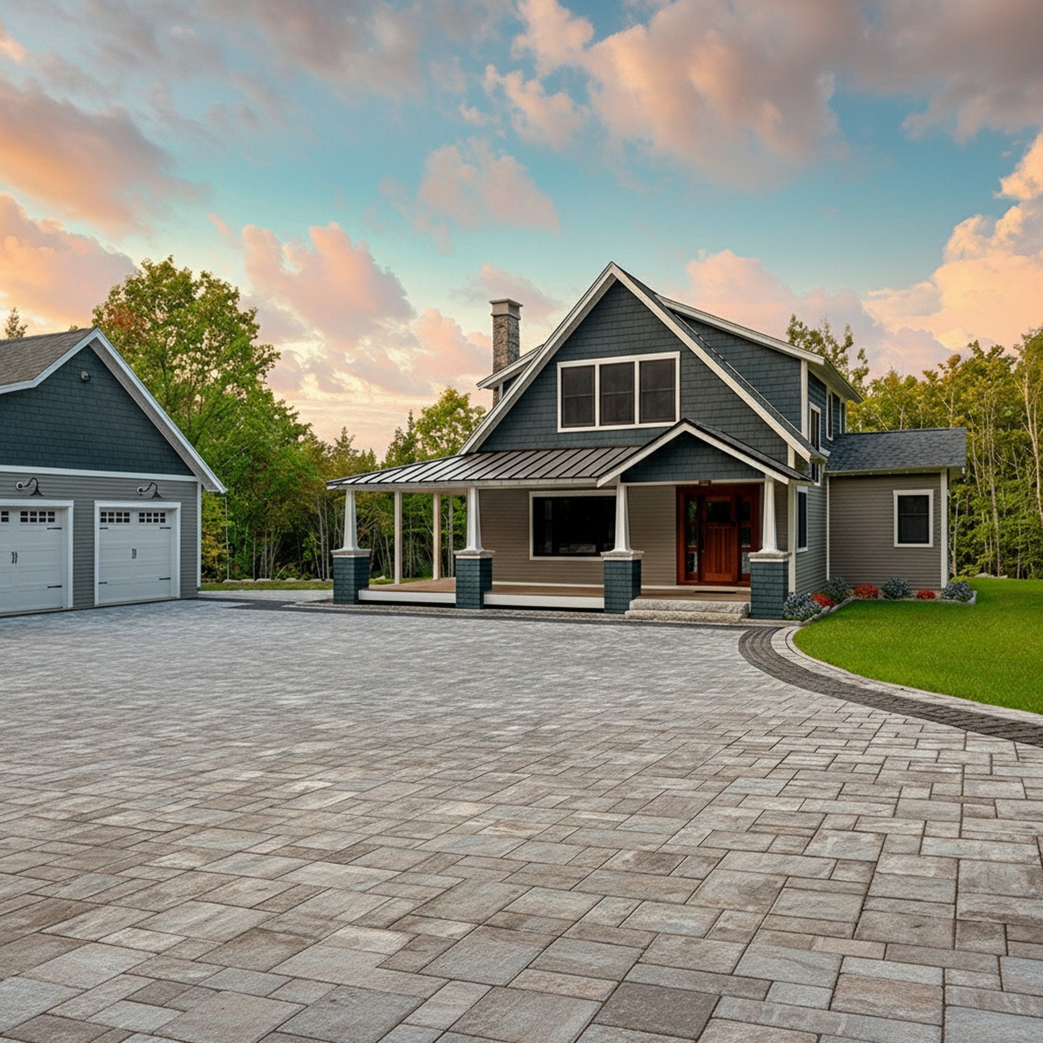 Sherwood Ledgestone 3-Pc. Design Kit - Lifestyle 2