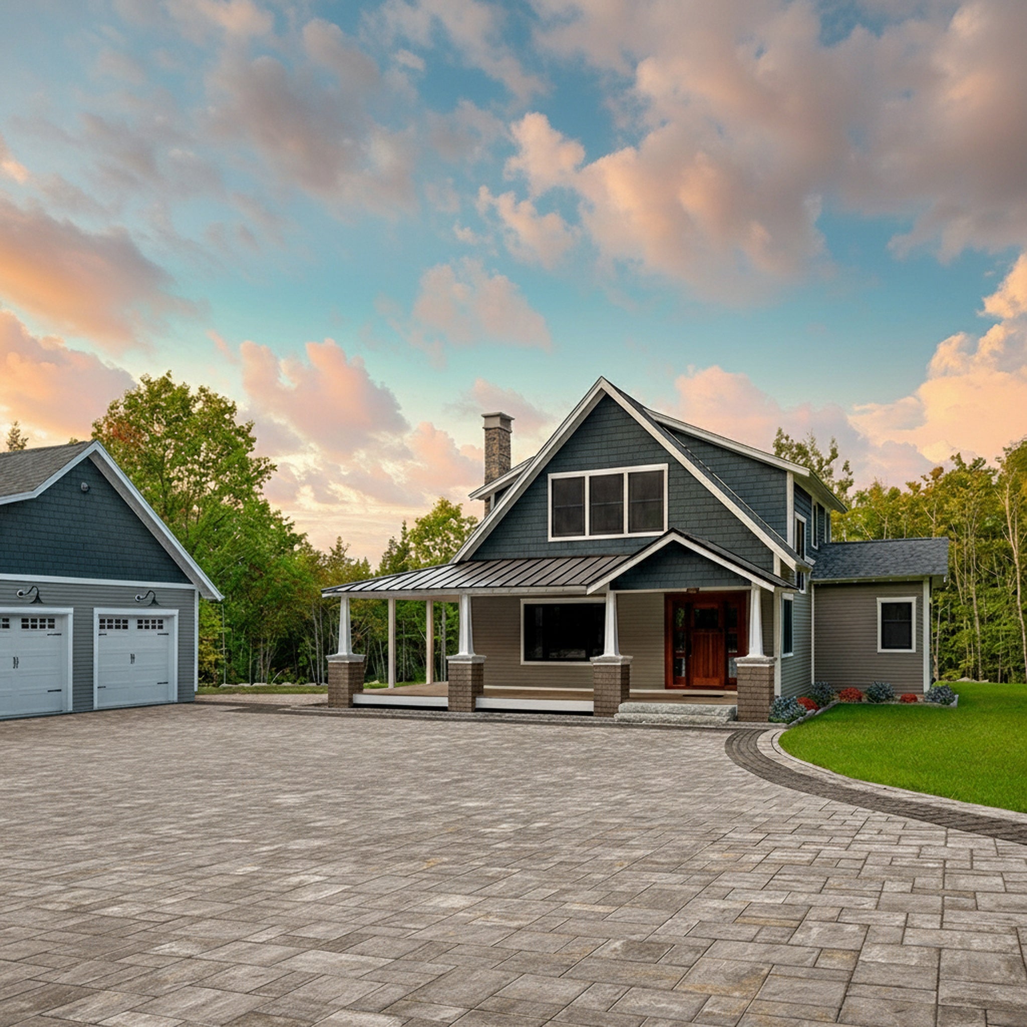 Sherwood Ledgestone 3-Pc. Design Kit - Lifestyle 2