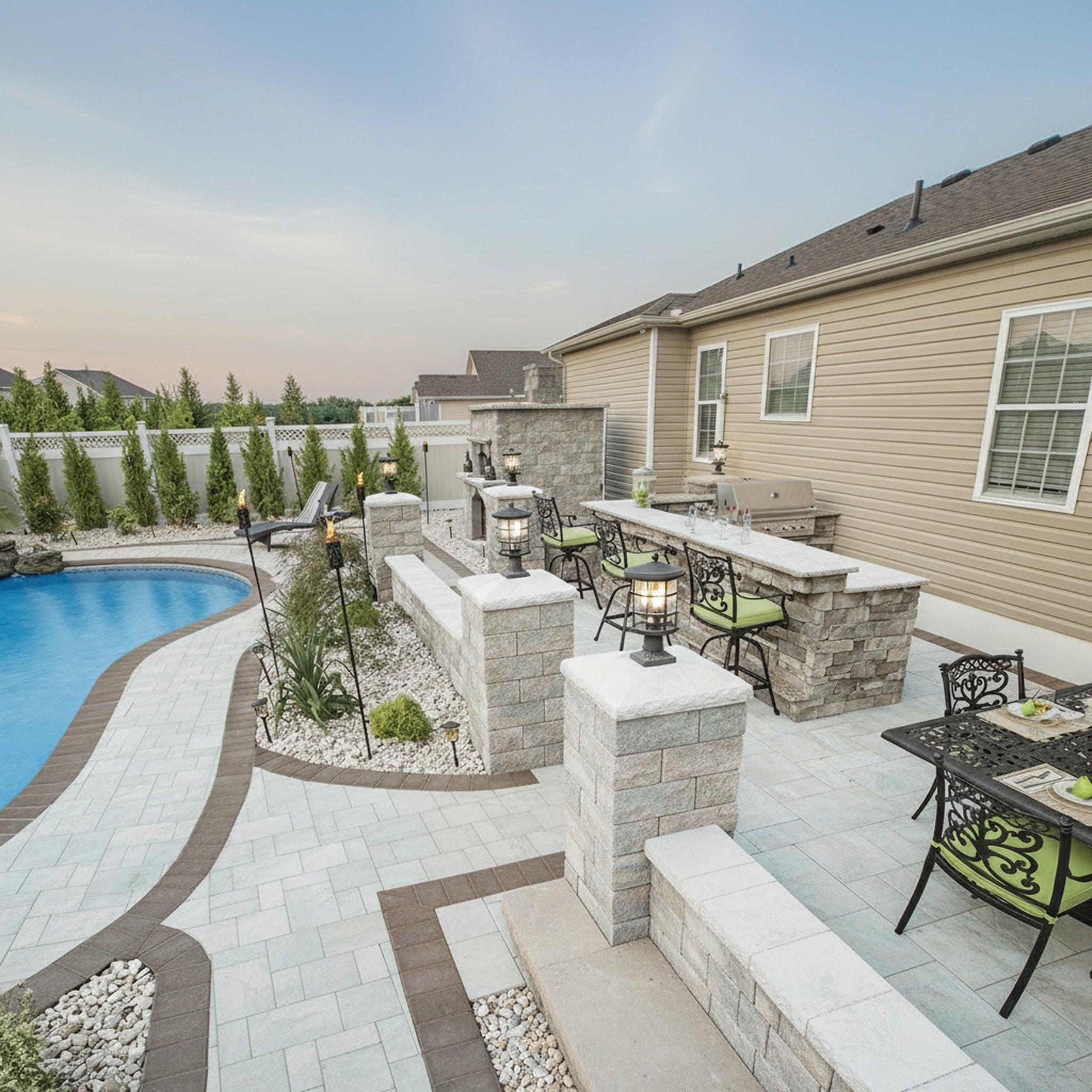 Sherwood Ledgestone 3-Pc. Design Kit - Lifestyle 3