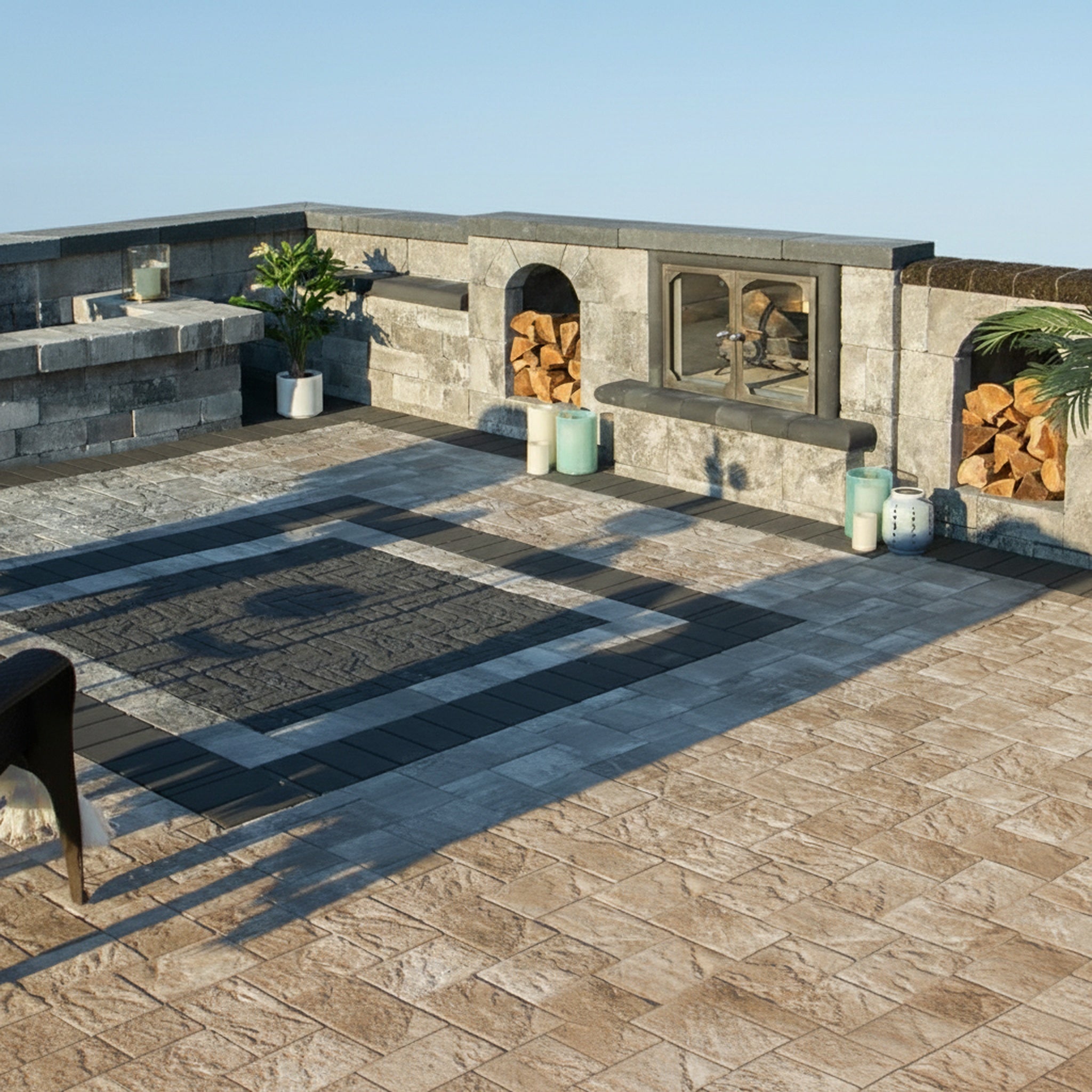 Sherwood Ledgestone 6" x 9" - Lifestyle 1