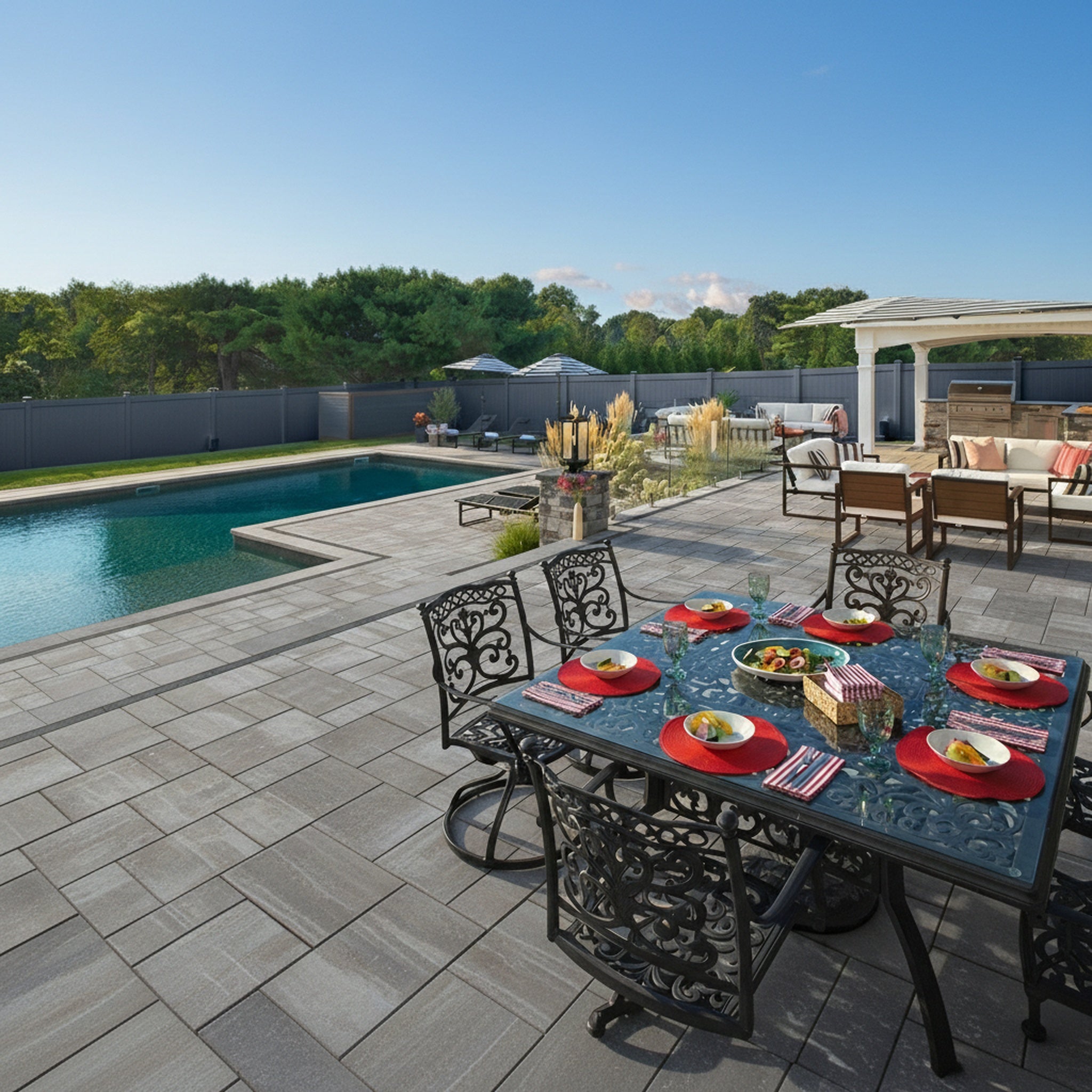 Sherwood Ledgestone XL 3-Pc. Design Kit Smooth - Lifestyle 1