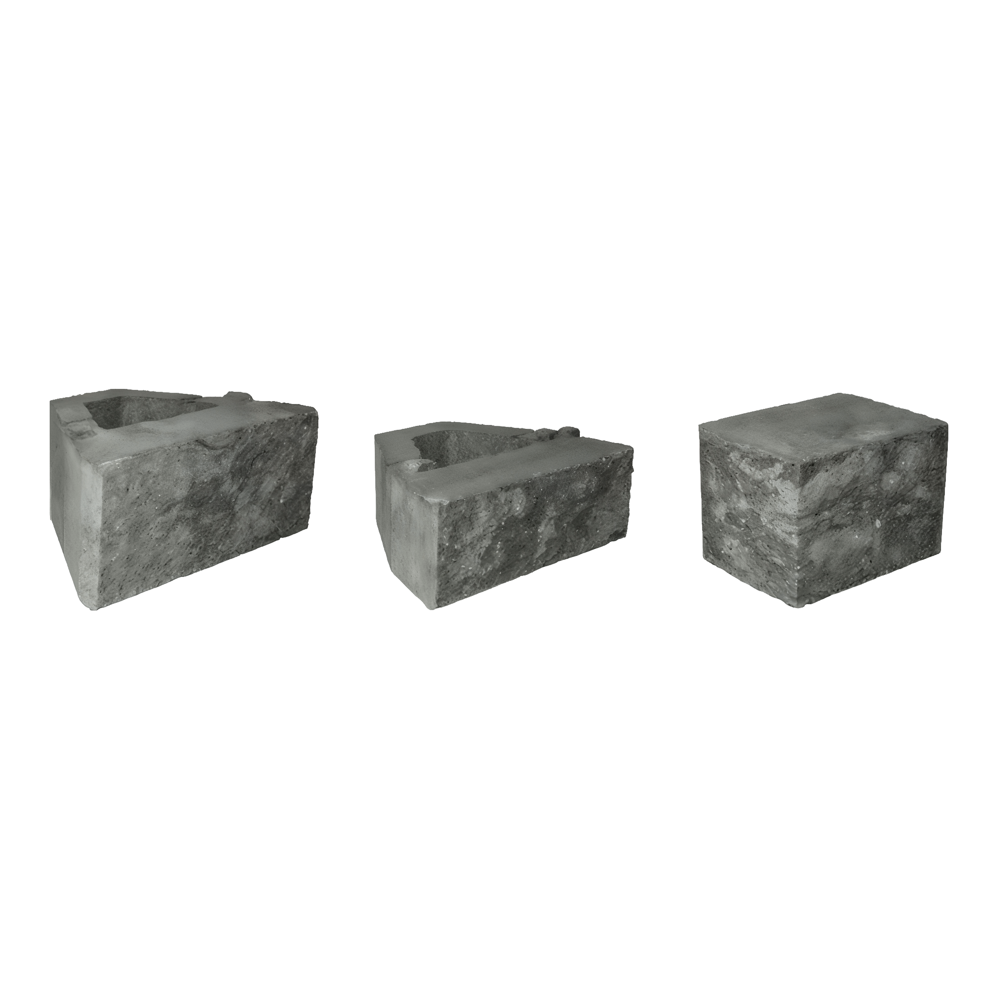 Sigma Plus 8" Corners 8" x 18" x 8" Split Face (C) - Product Image 2
