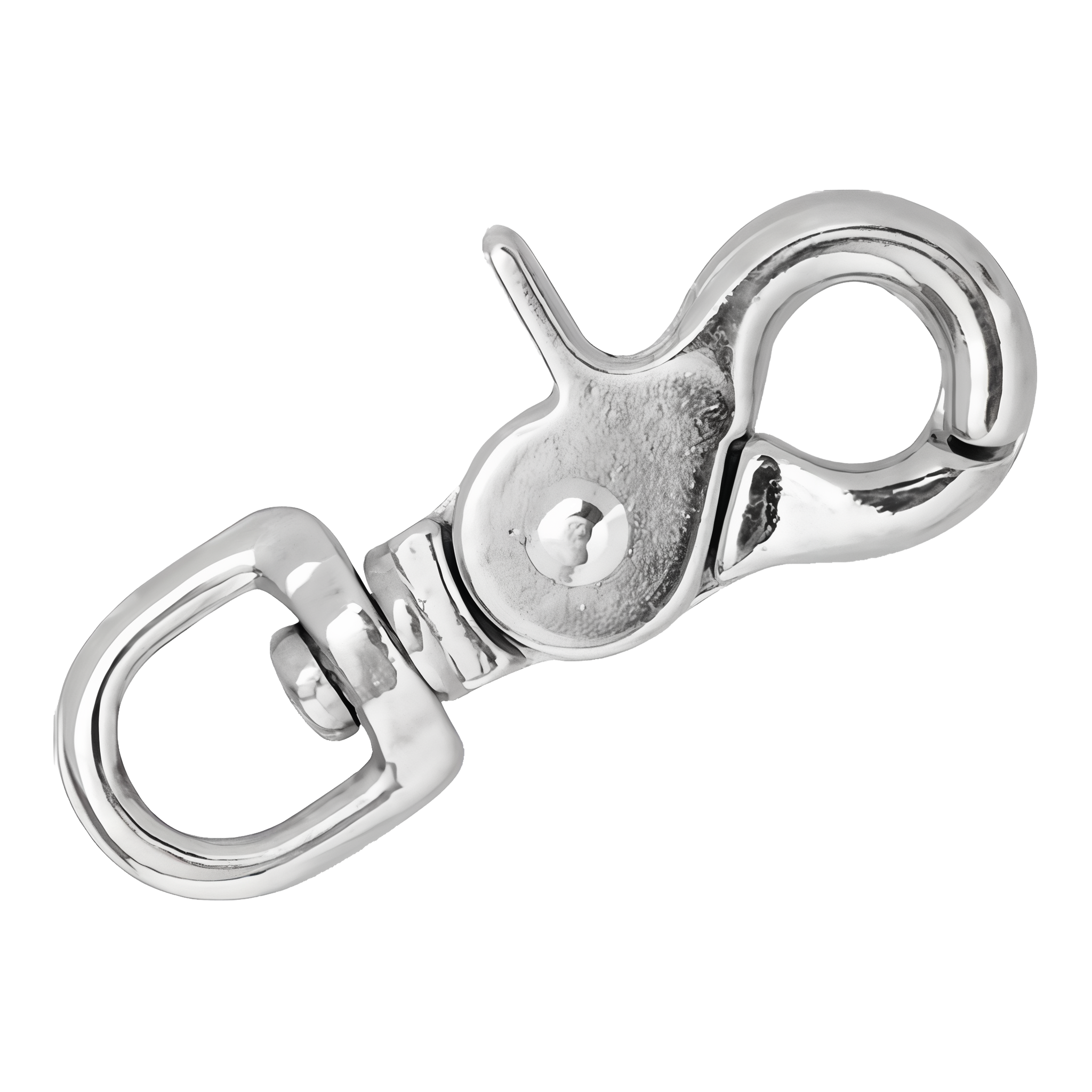 Campbell Round Zinc Swivel Eye Trigger Snap