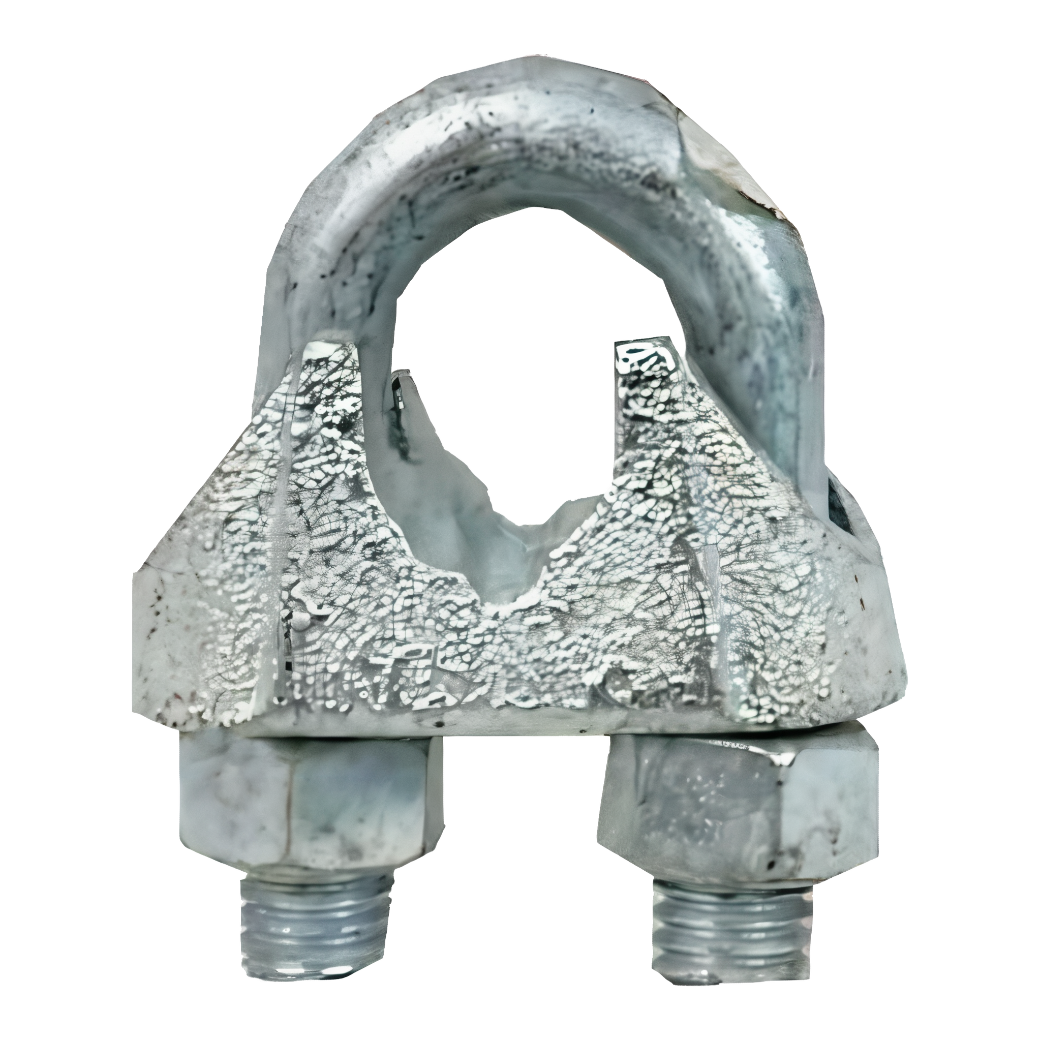 Campbell Wire Rope Clip, 5/8 inch size, for landscape and construction.