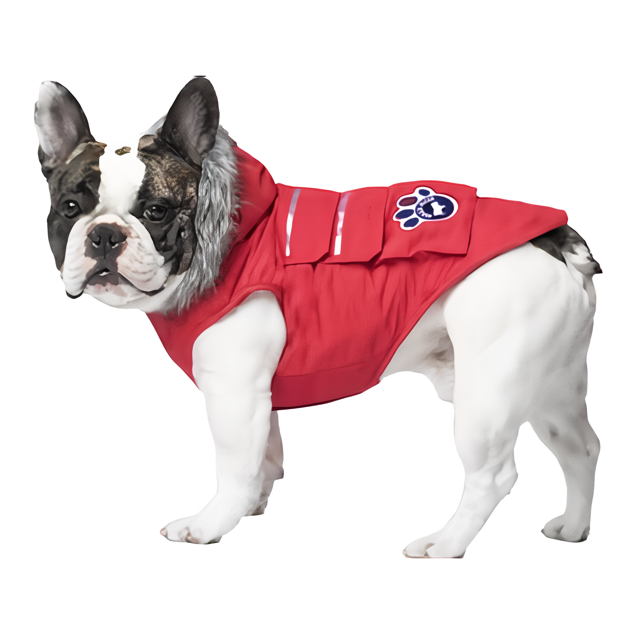Canada Pooch Everest Explorer Dog Coat in Red, size 24