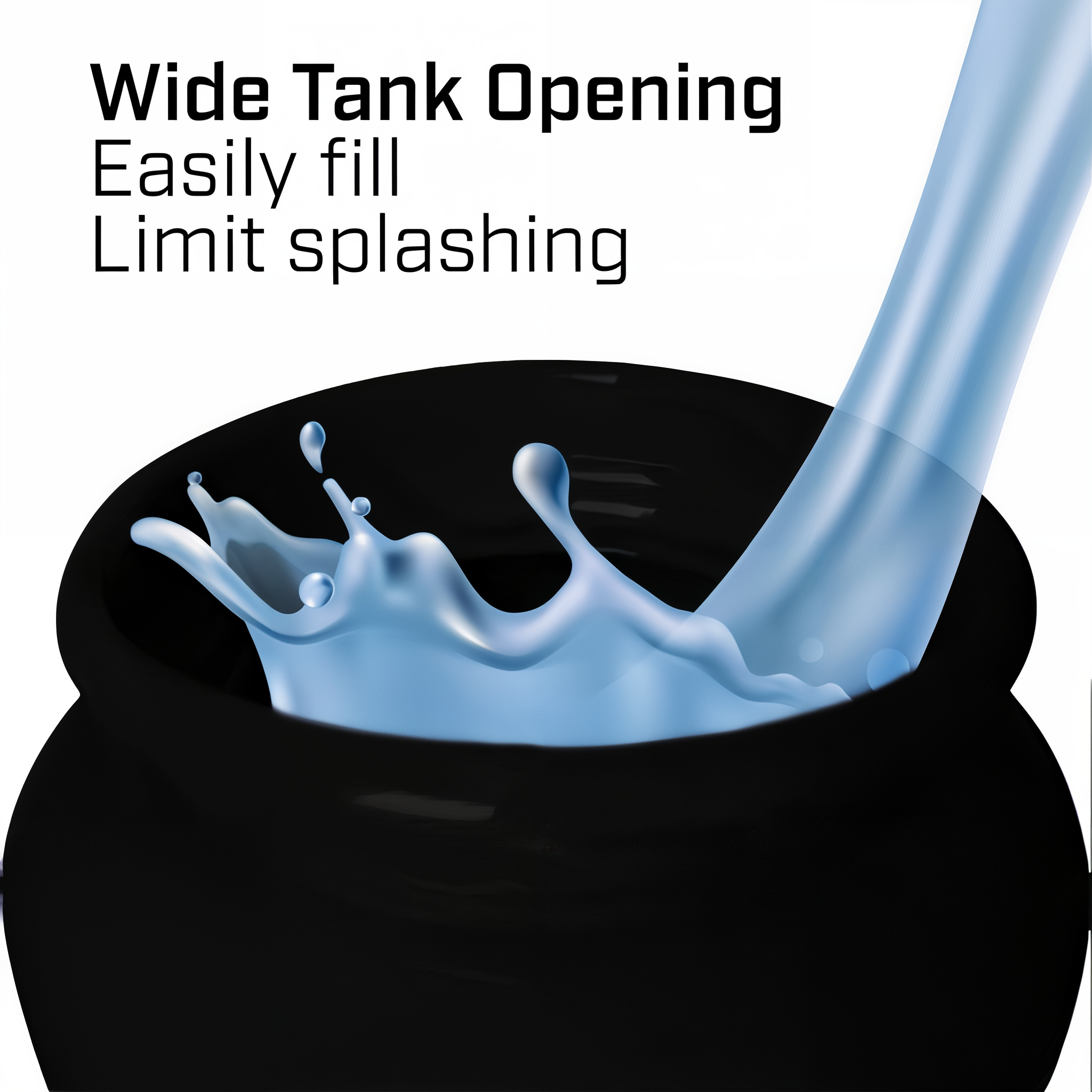 Chapin 1449 Industrial Concrete Sprayer — wide tank opening for easy filling and limited splashing