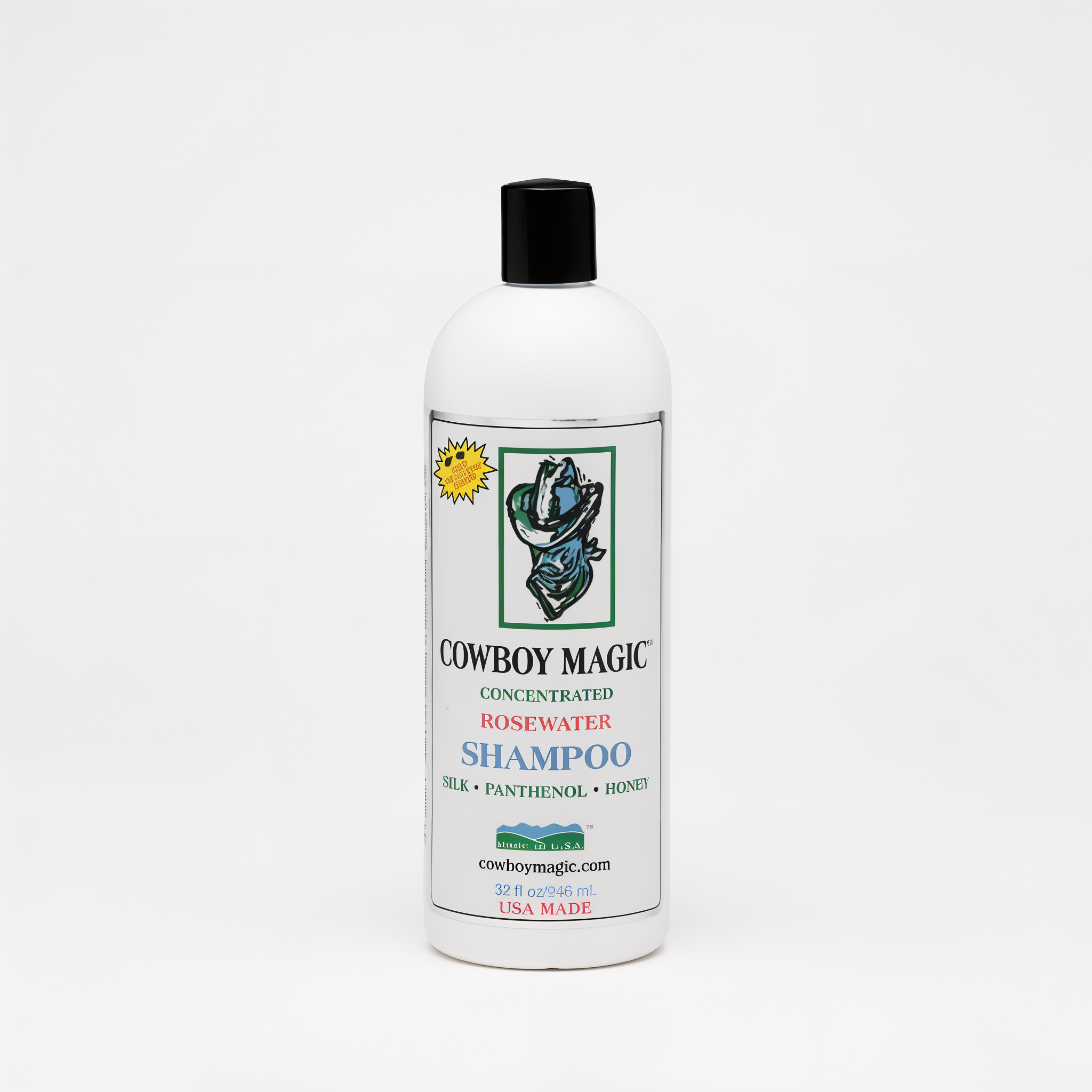 Charmar Land Cowboy Magic Rosewater Shampoo for Horses