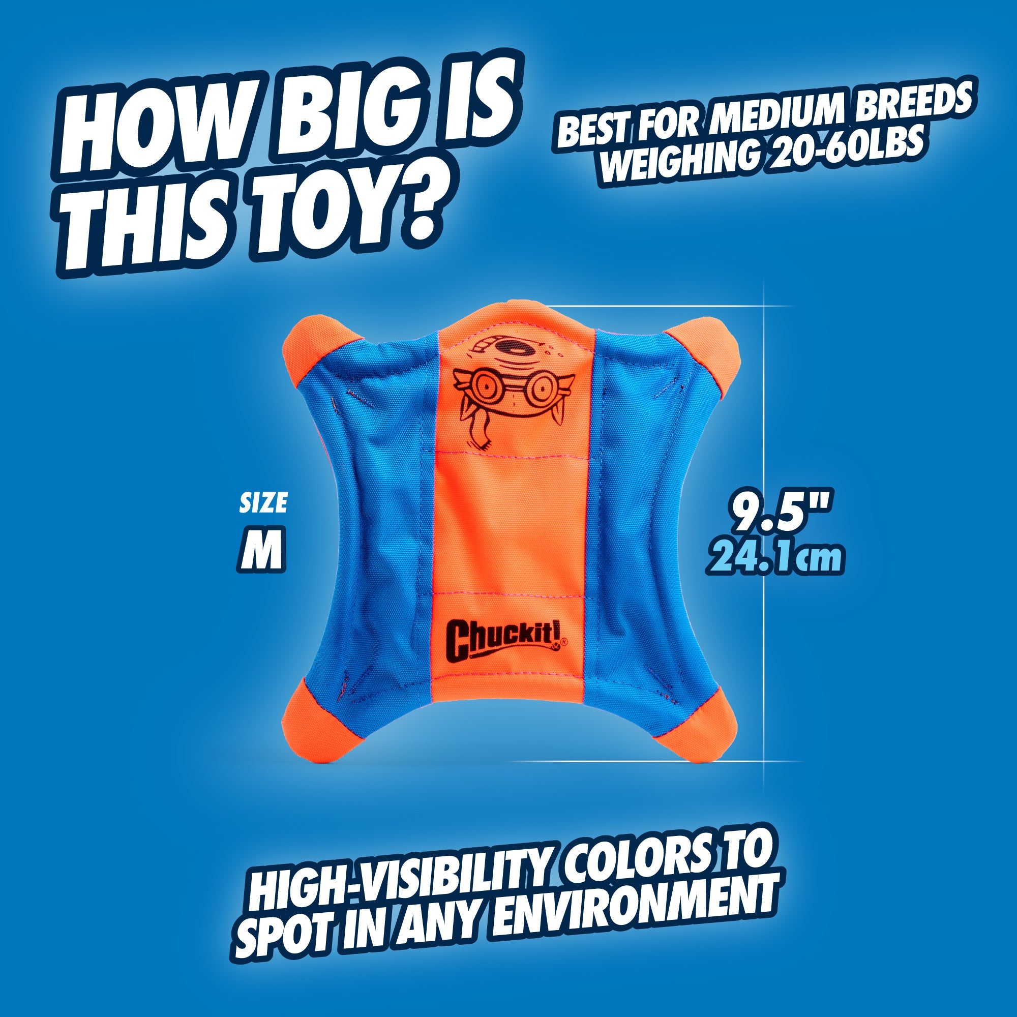 Chuckit! Flying Squirrel Dog Toy