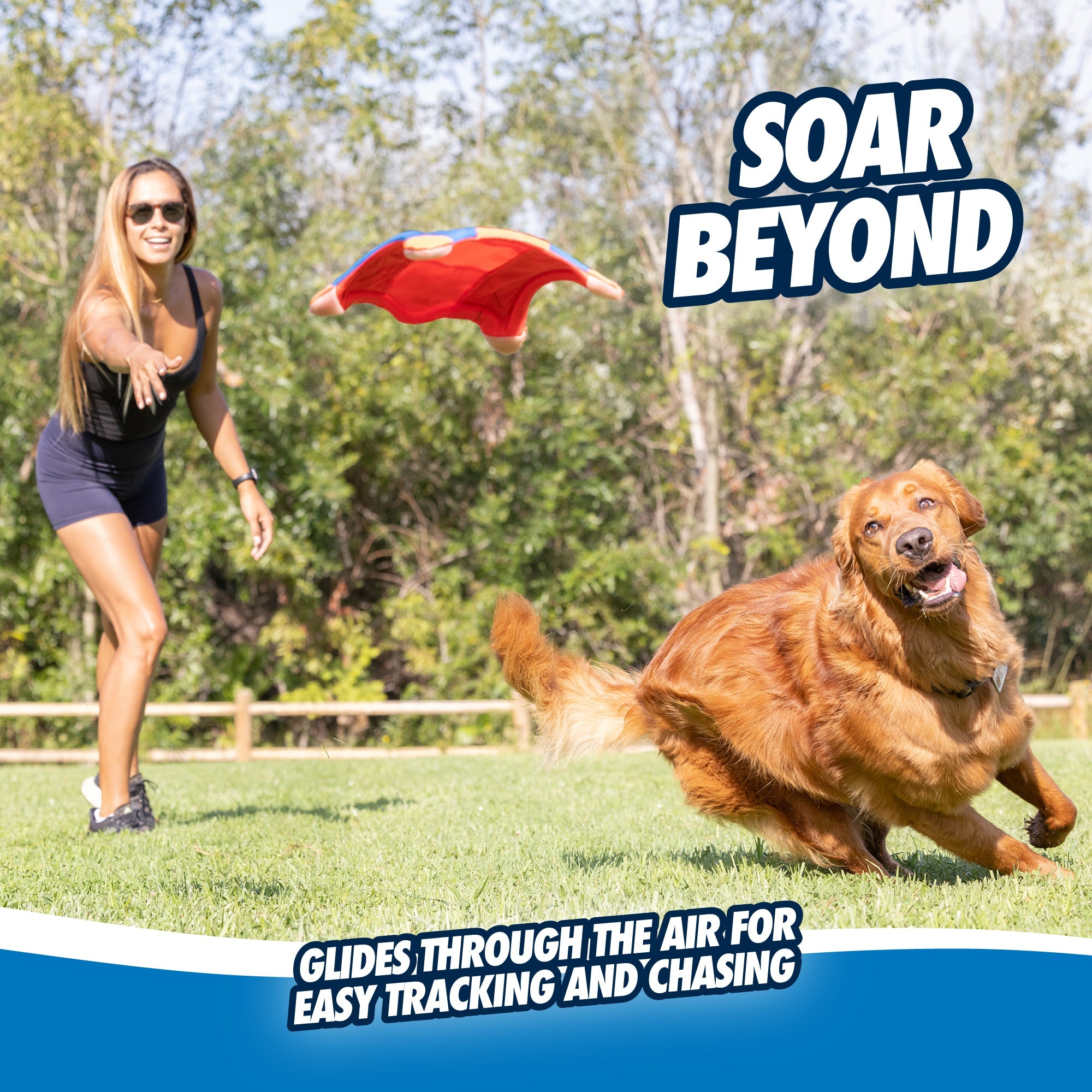 Chuckit! Flying Squirrel Dog Toy