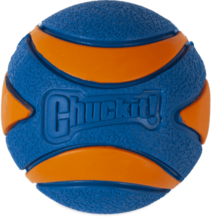Chuckit! Ultra Squeaker Rubber Ball Dog Toy, medium size #Medium