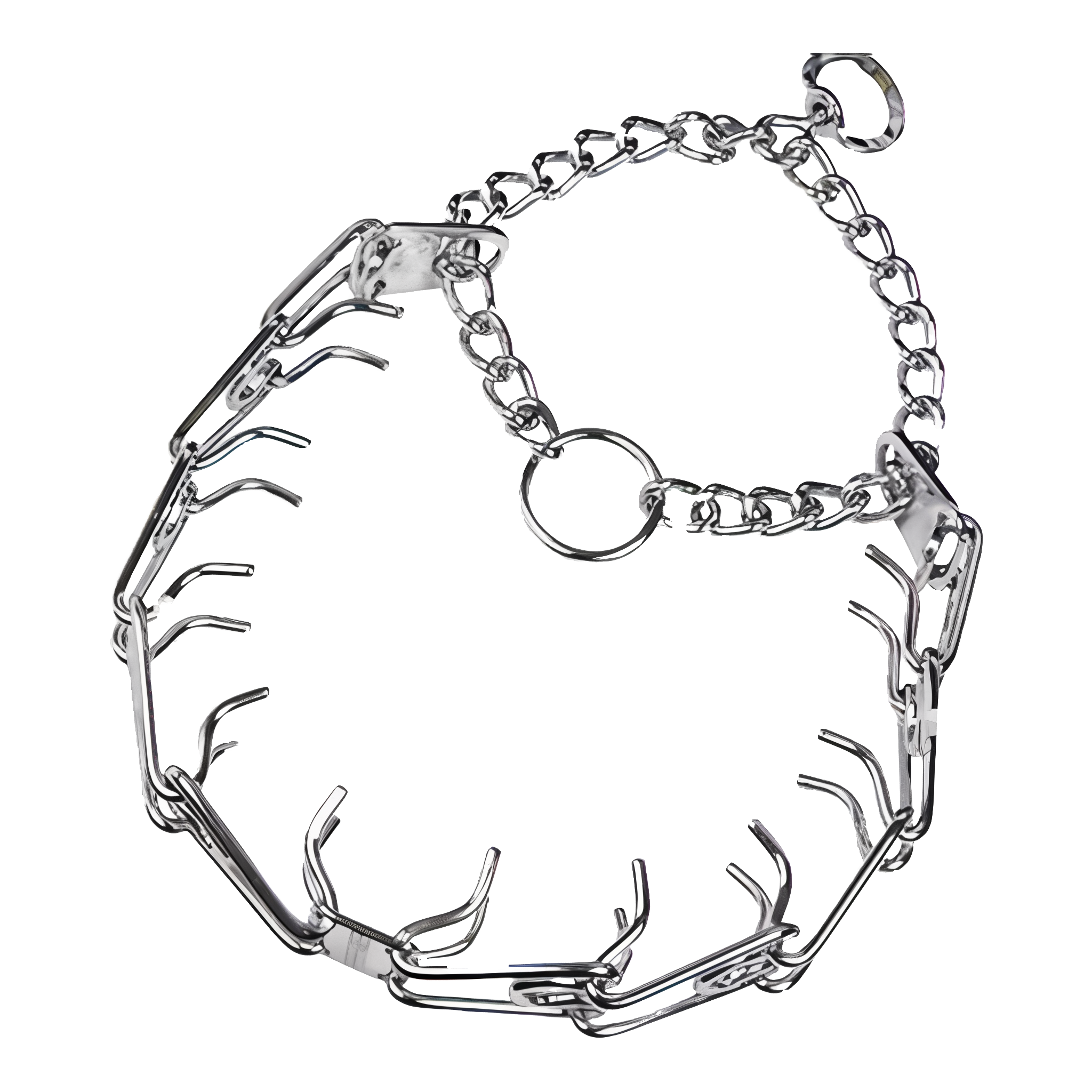 Herm. Sprenger Ultra Plus Prong Training Dog Collar Nickel Chrome