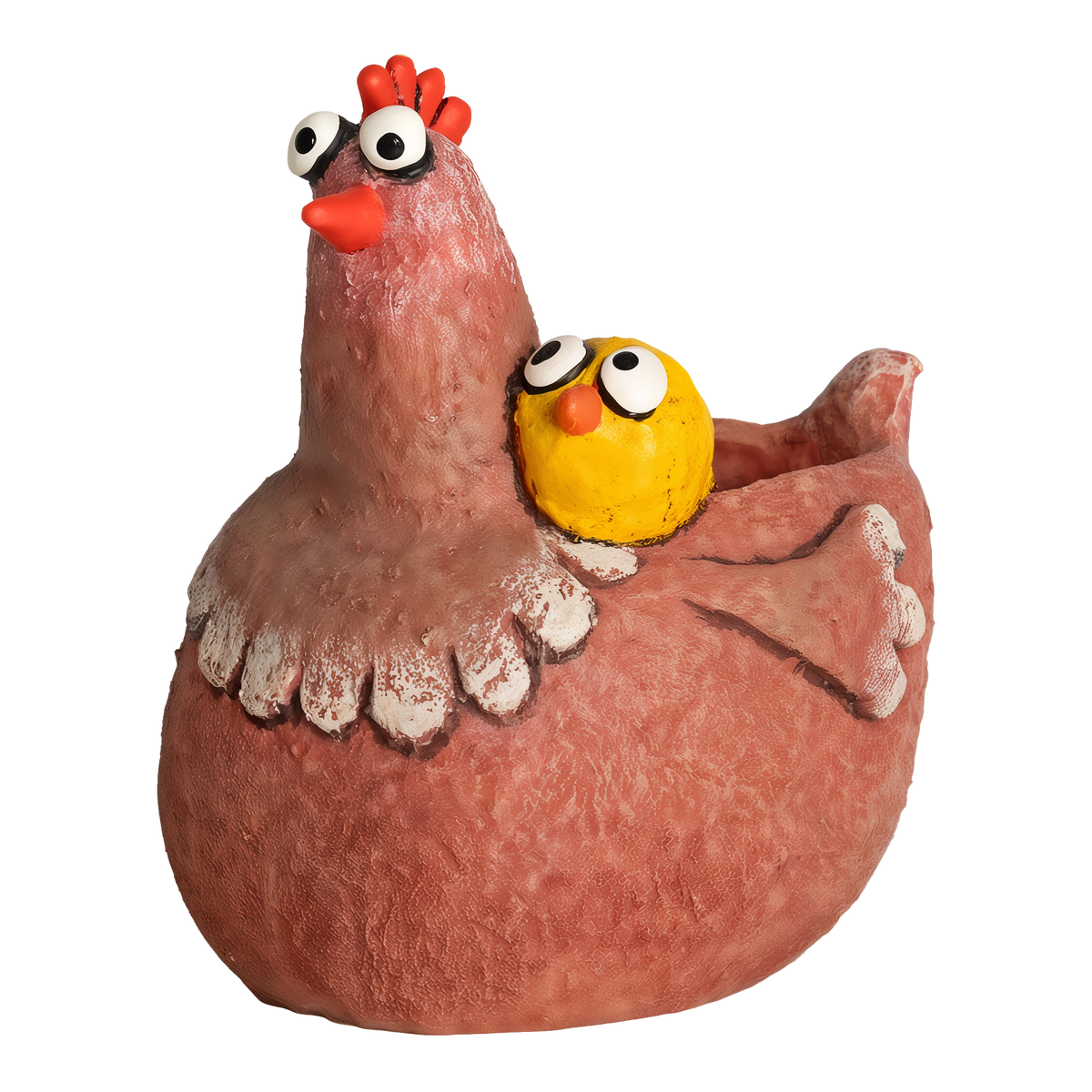 Cohasset Gifts & Gardens May Belle Hen Planter with Chicks -- product image
