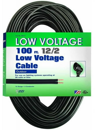 Coleman Cable 12/2 Low Voltage Lighting Cable