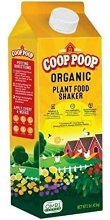 Coop Poop Plant Food Garden Fertilizer Shaker Granules