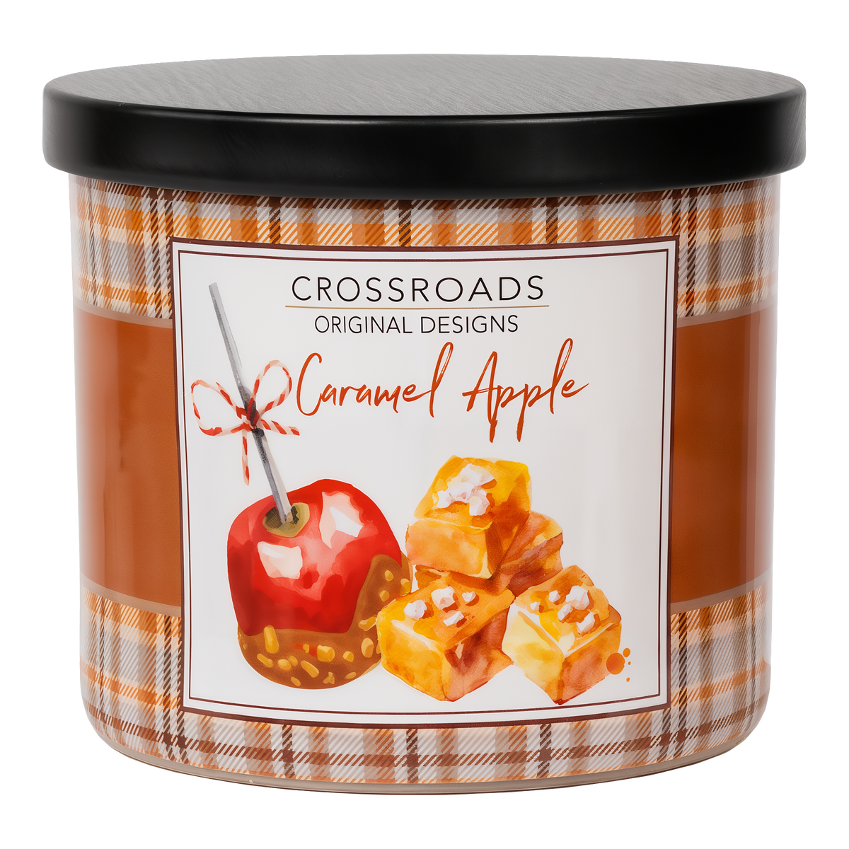 Crossroads Caramel Apple 15 oz Country Cottage Candle -- product image #15 oz#Per Unit