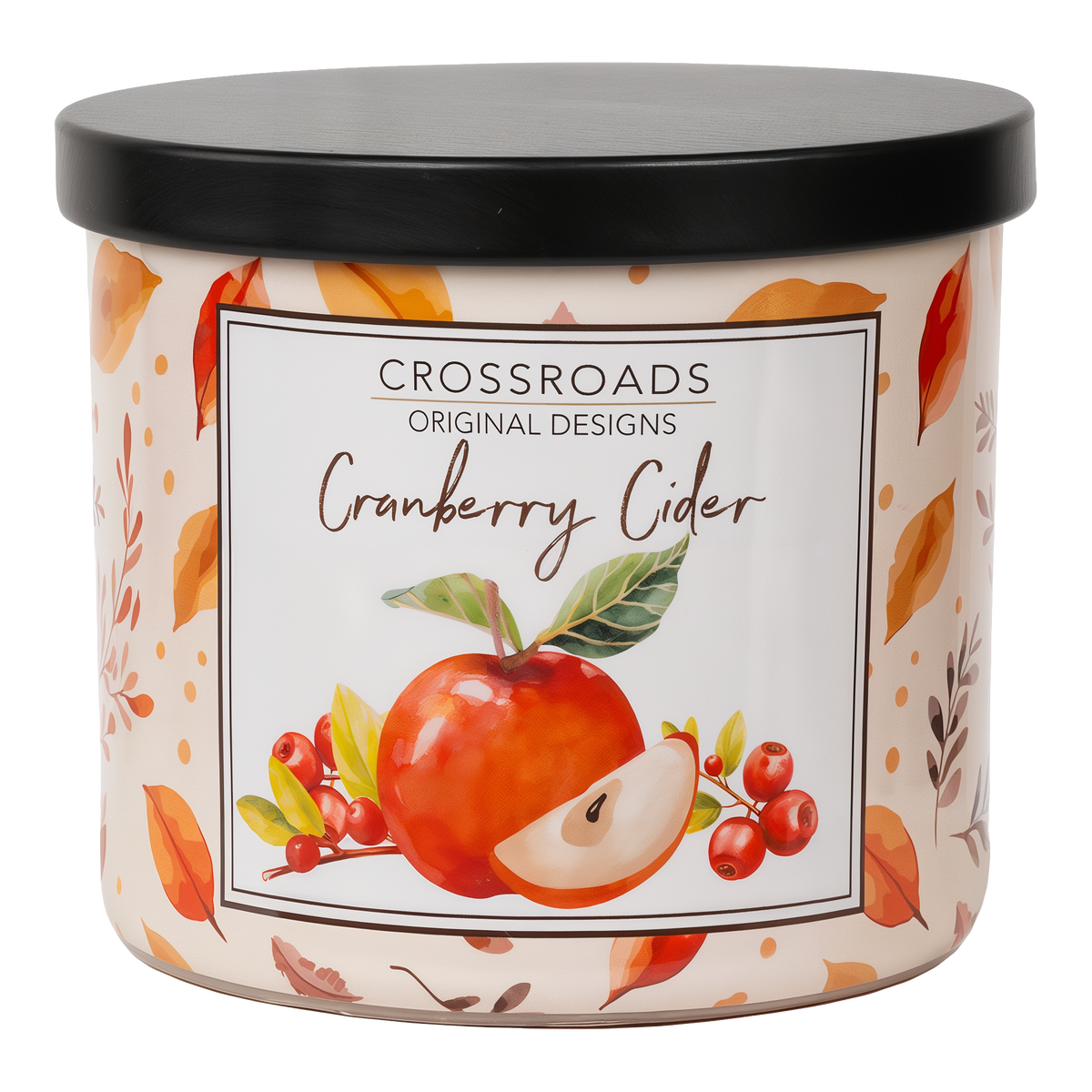 Crossroads Cranberry Cider 15 oz Country Cottage Candle -- product image