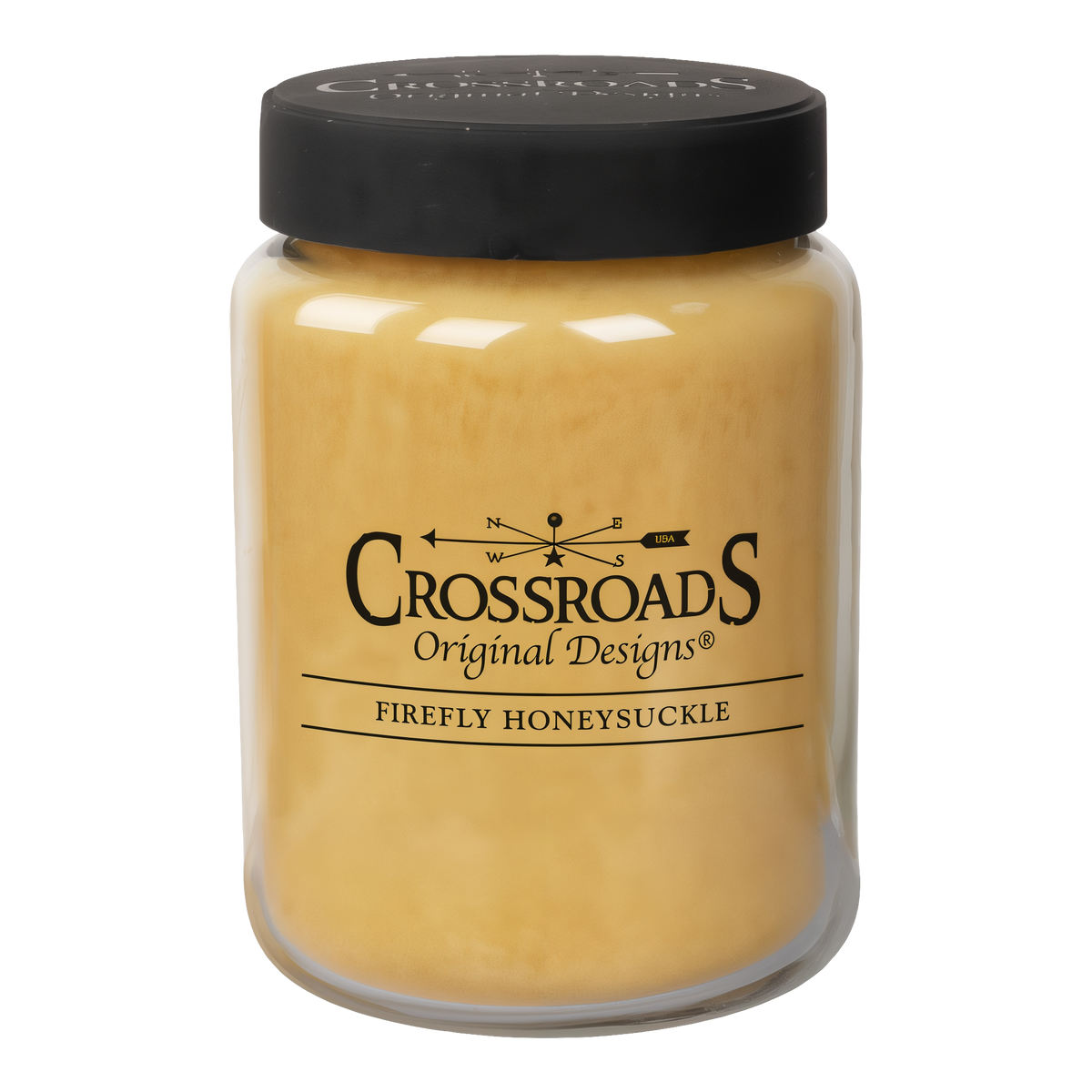 Crossroads Firefly Honeysuckle 26 oz Jar Candle -- product image