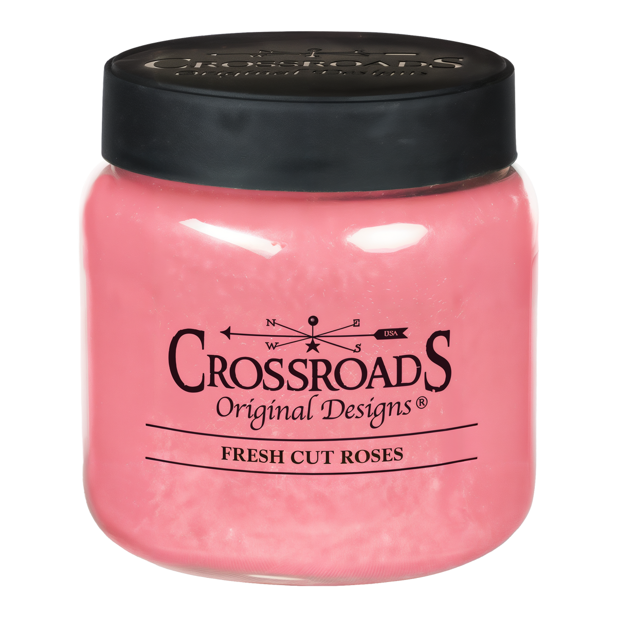 Crossroads Fresh Cut Roses 16 oz Jar Candle -- product image #16 oz#Per Unit