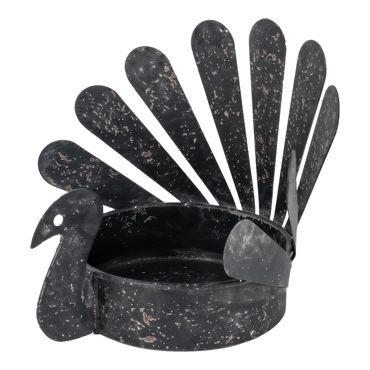 Crossroads Metal Turkey Candle Holder, Small -- product image