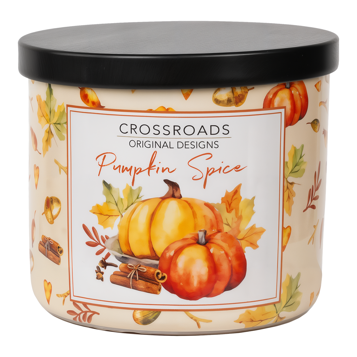 Crossroads Pumpkin Spice 15 oz Country Cottage Candle -- product image