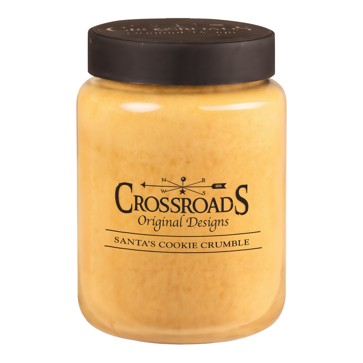 Crossroads Santa's Cookie Crumble 26 oz Jar Candle -- product image #26 oz#Per Unit