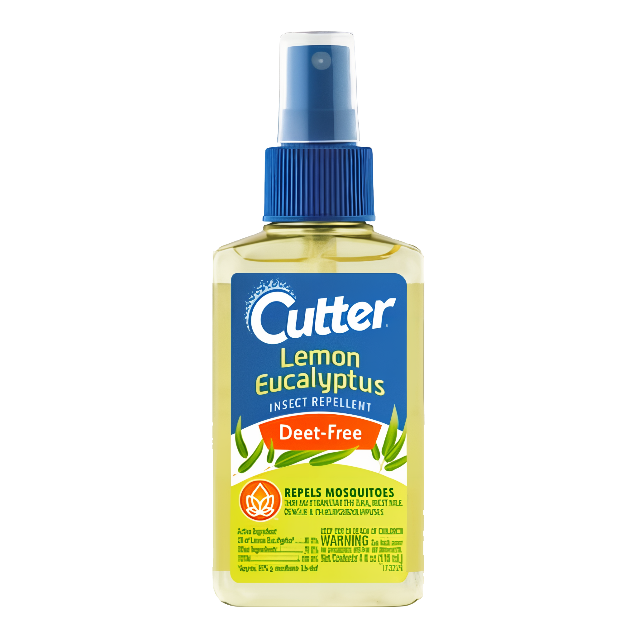 Cutter Lemon Eucalyptus Insect Repellent DEET-Free Pump Spray