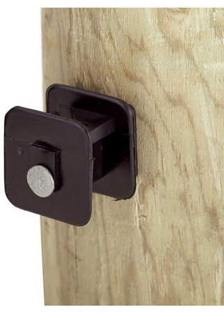 Black Widow Insulator for Wood Post