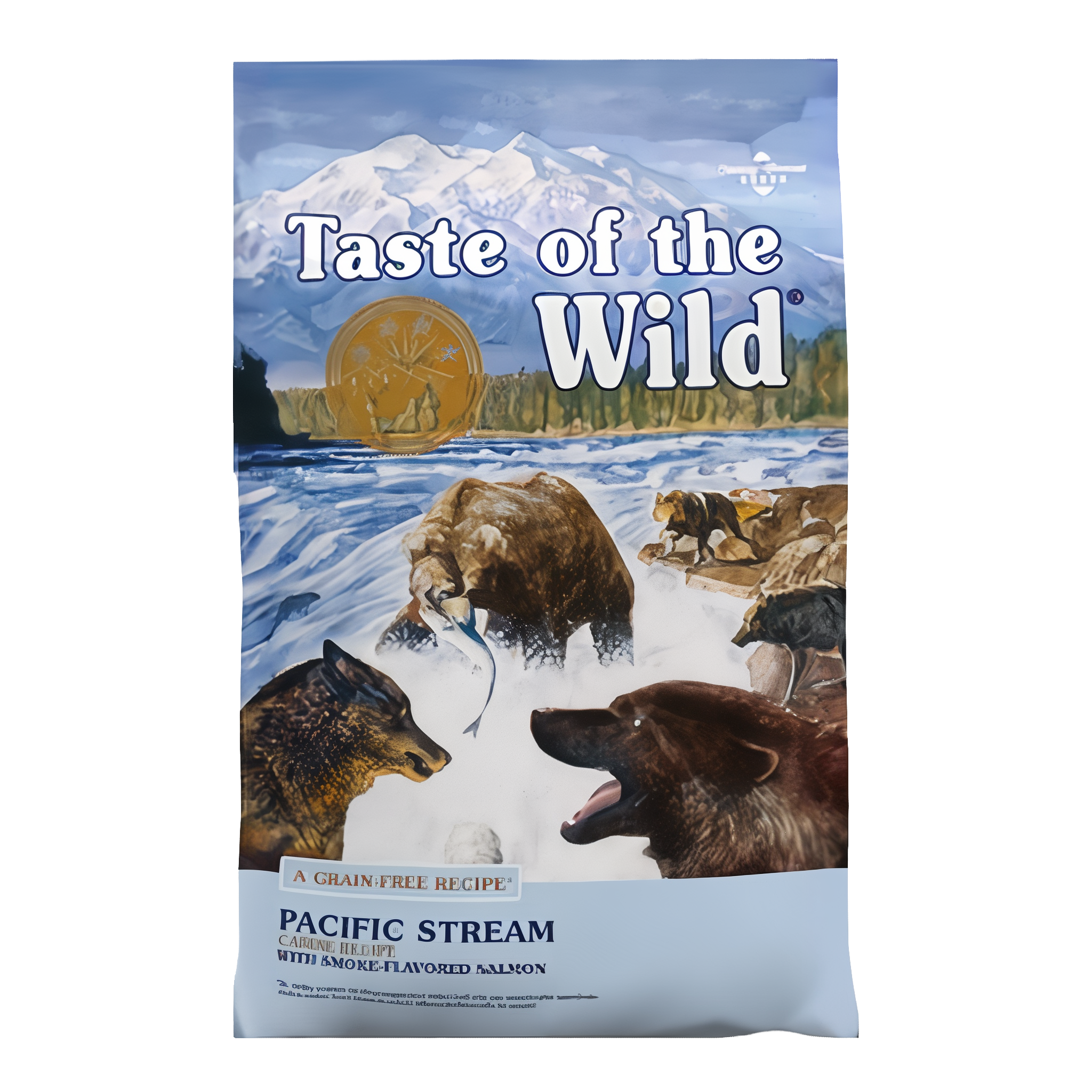 Taste of the Wild Pacific Stream Grain-Free Dry Dog Food with Smoke-Flavored Salmon