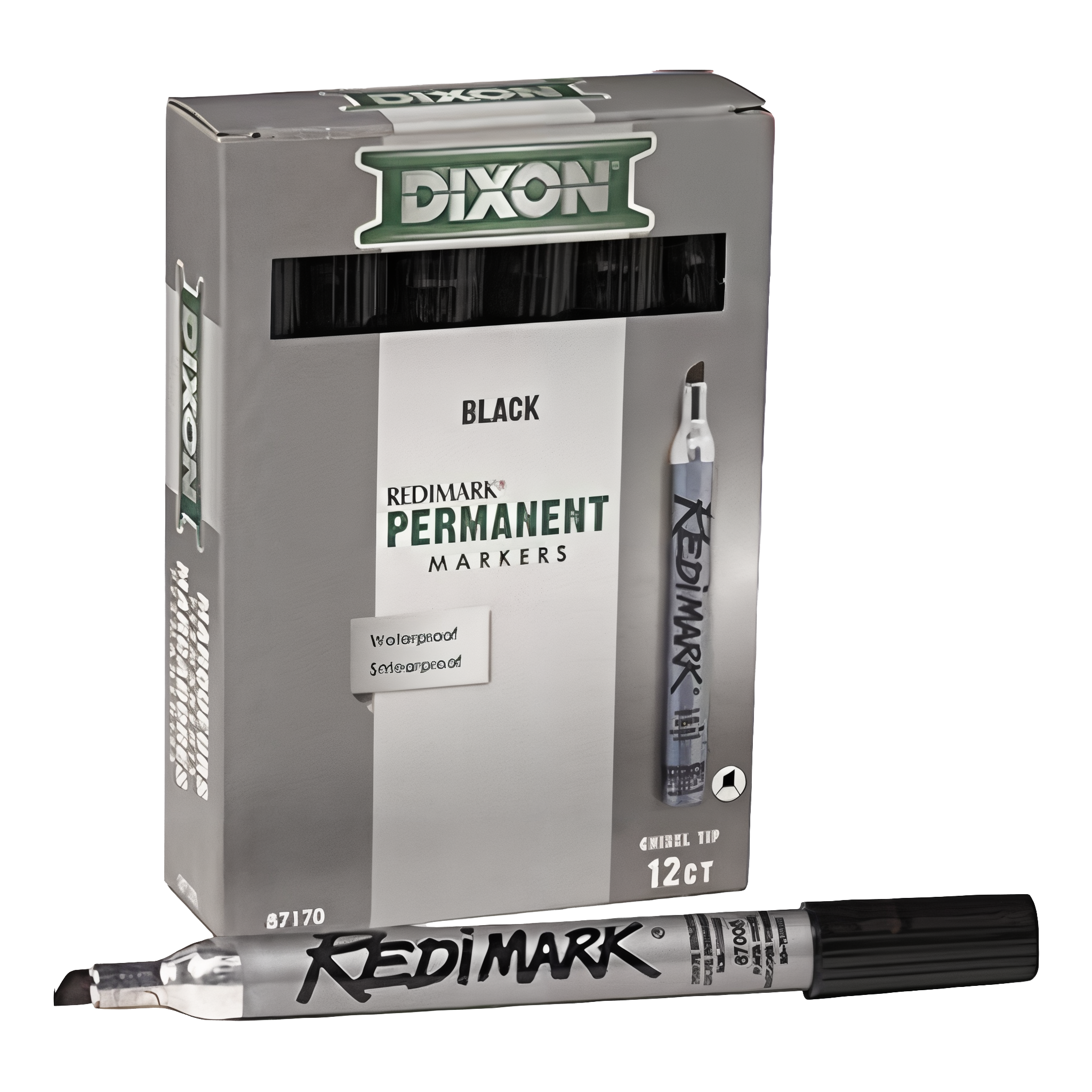 Dixon Redimark Permanent Marker Chisel Tip